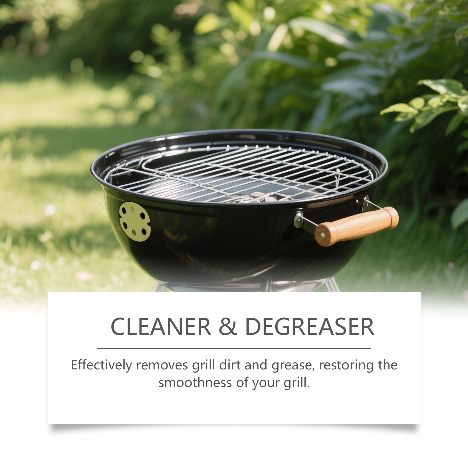 Barbecue Grill And Pan Cleaner Powerful Cleaning Solution For Removing Stubborn Grease And Burnt-On Residue From Grills And Pans ﻿