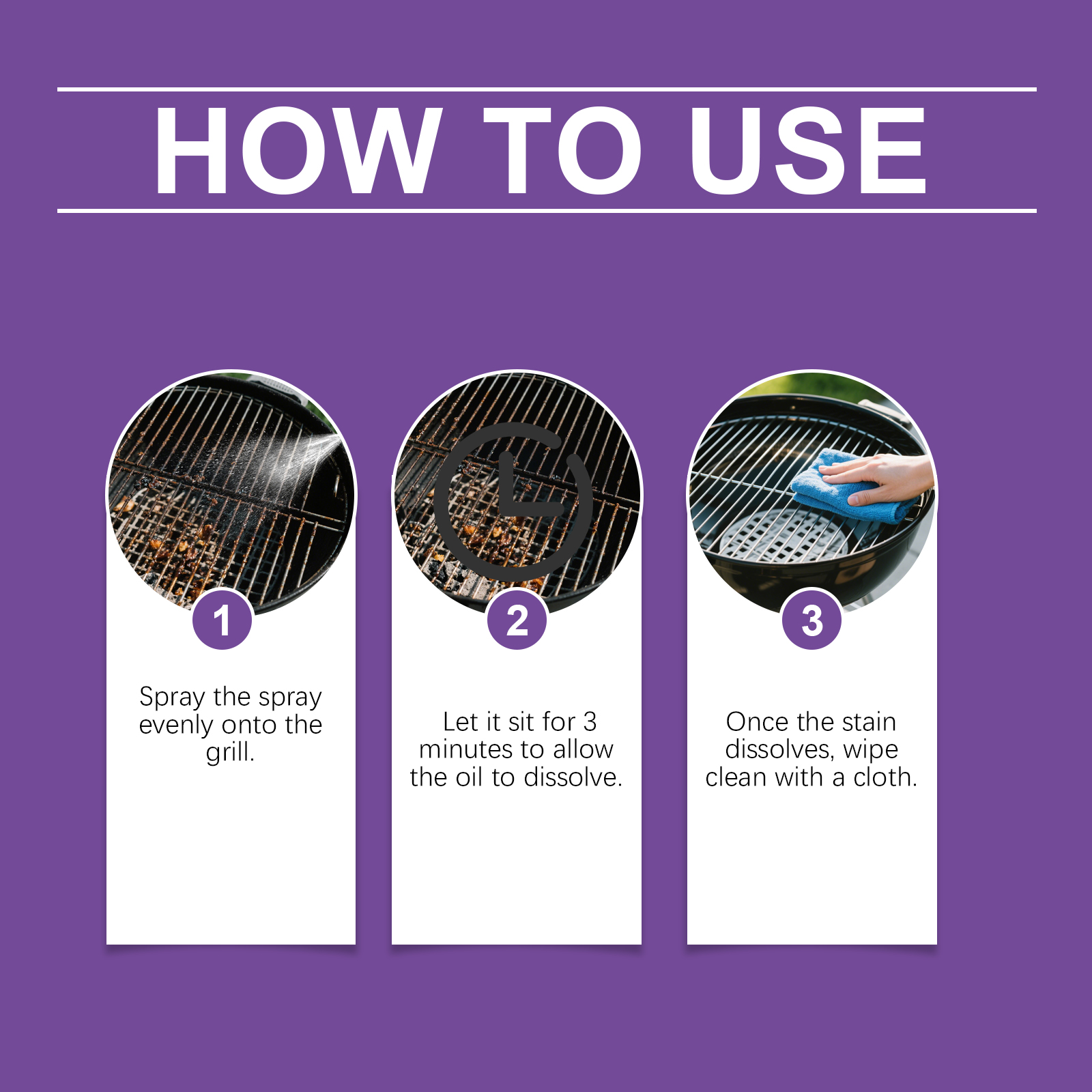 Barbecue Grill And Pan Cleaner Powerful Cleaning Solution For Removing Stubborn Grease And Burnt-On Residue From Grills And Pans ﻿