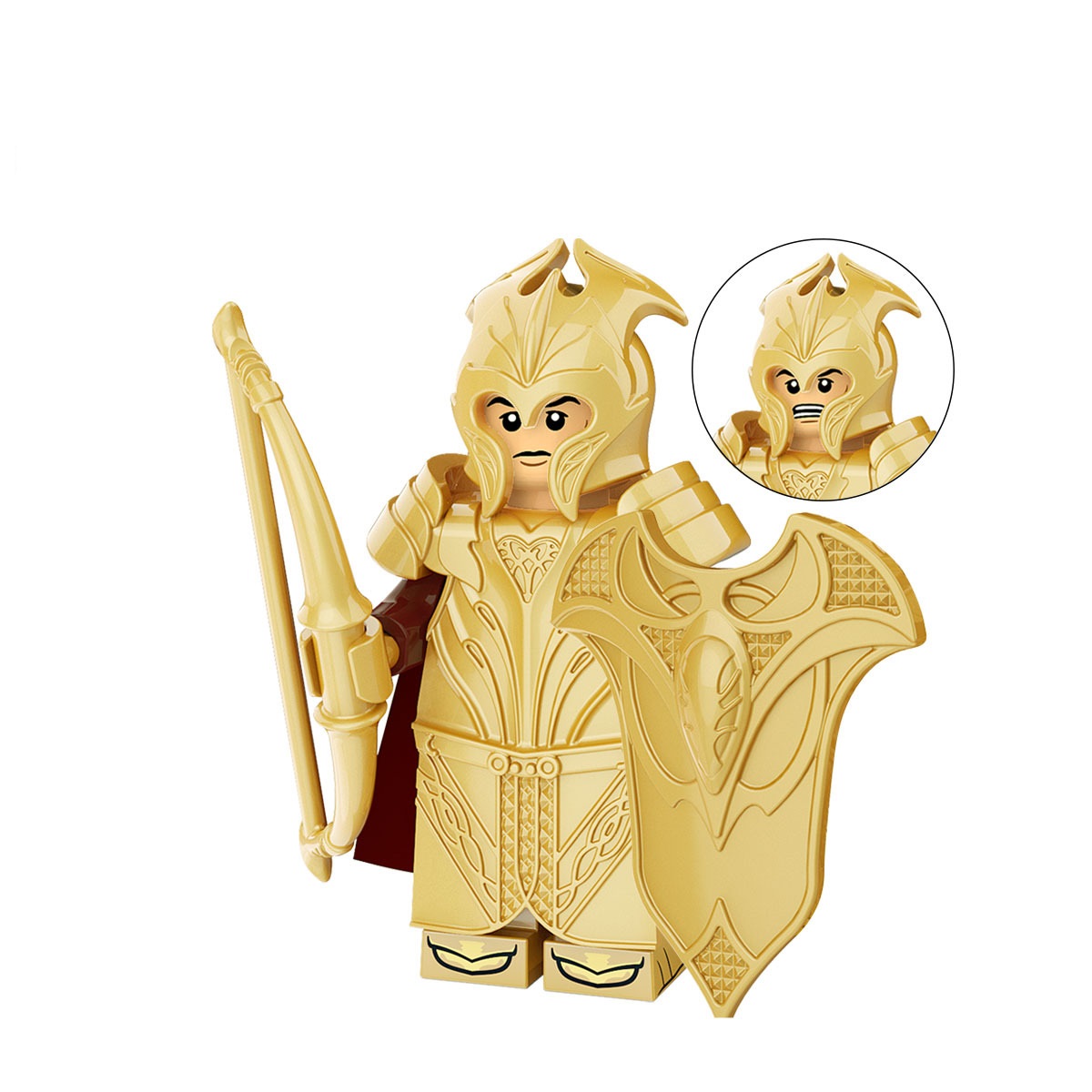 (Soldier A) Medieval Soldiers Army Toys Building Blocks Set Military Mini Figures Strategy Play and Display Collection for Imaginative War Games for Kids