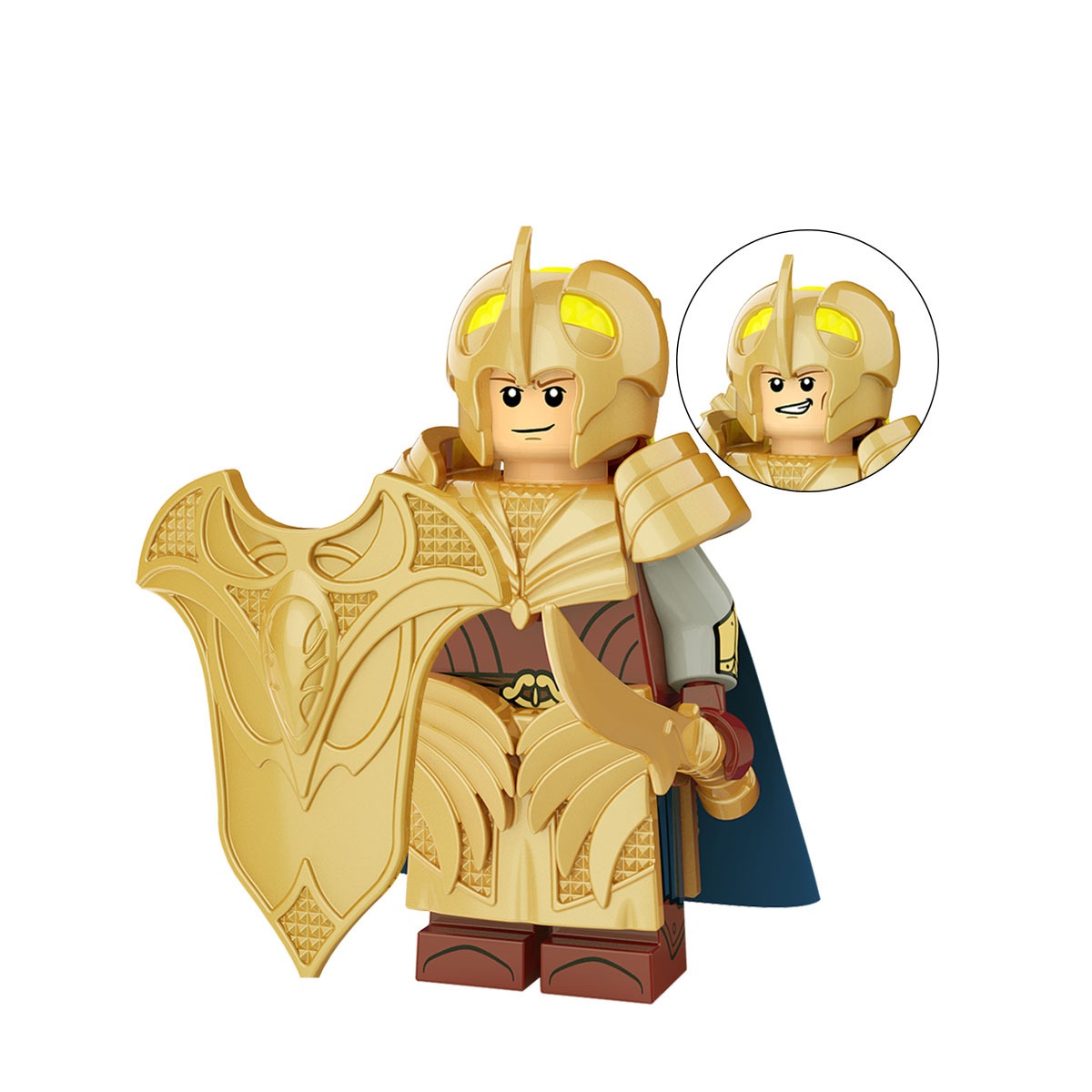 (Soldier A) Medieval Soldiers Army Toys Building Blocks Set Military Mini Figures Strategy Play and Display Collection for Imaginative War Games for Kids