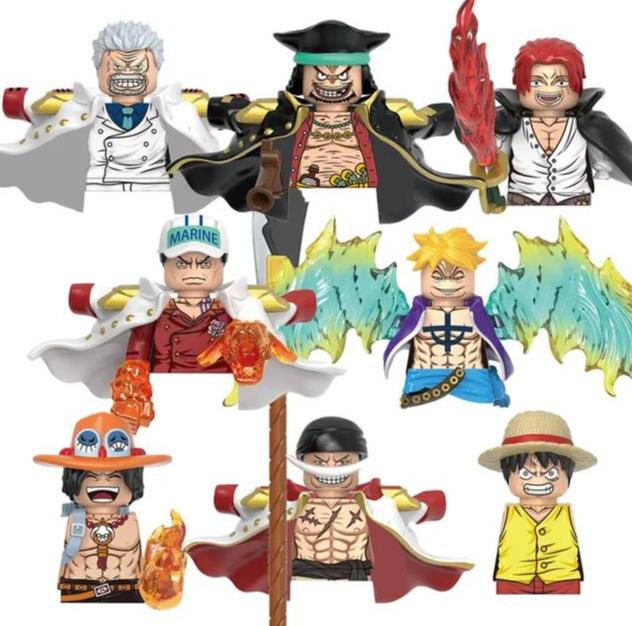 (Style I) Toys Kids Dragon Ball Building Blocks Anime Character Minifigures Series Handmade Mini Doll Christmas Gifts