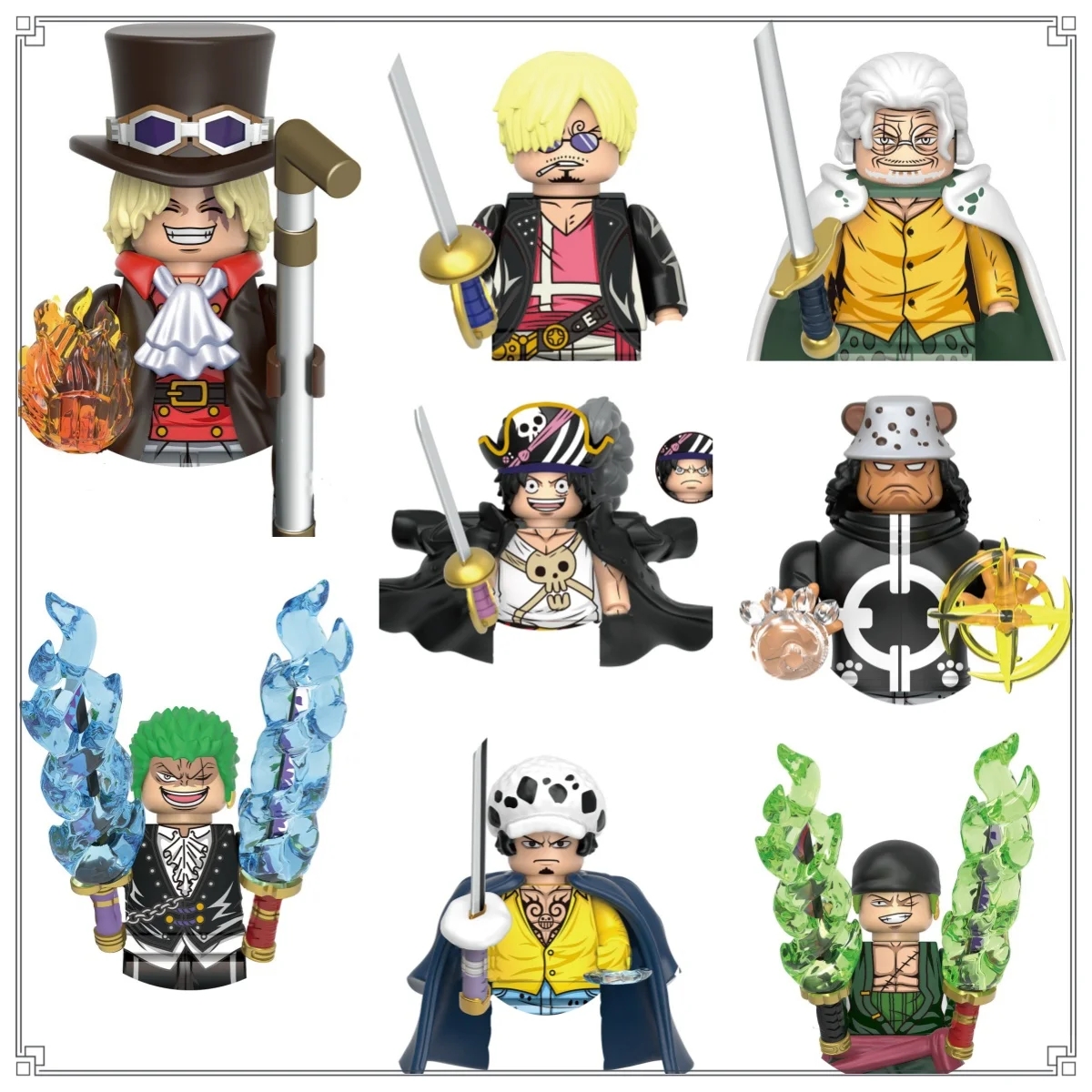 (Style I) Toys Kids Dragon Ball Building Blocks Anime Character Minifigures Series Handmade Mini Doll Christmas Gifts