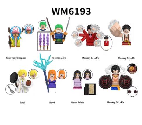 (Style I) Toys Kids Dragon Ball Building Blocks Anime Character Minifigures Series Handmade Mini Doll Christmas Gifts