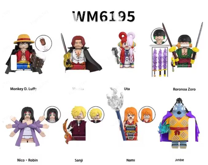 (Style I) Toys Kids Dragon Ball Building Blocks Anime Character Minifigures Series Handmade Mini Doll Christmas Gifts