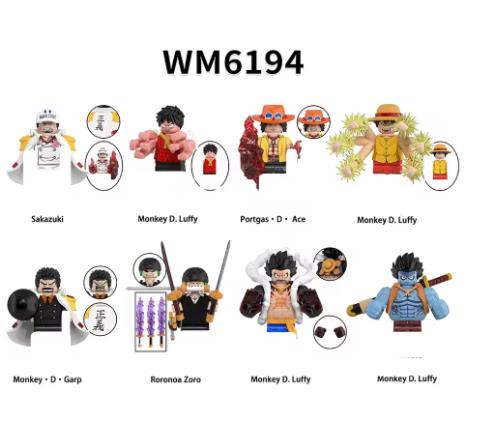 (Style I) Toys Kids Dragon Ball Building Blocks Anime Character Minifigures Series Handmade Mini Doll Christmas Gifts