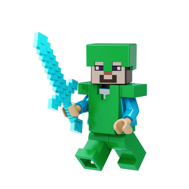 Game Minifiures My World Model Building Blocks Construction Toy Christmas Gifts Creative Idea Education Brick