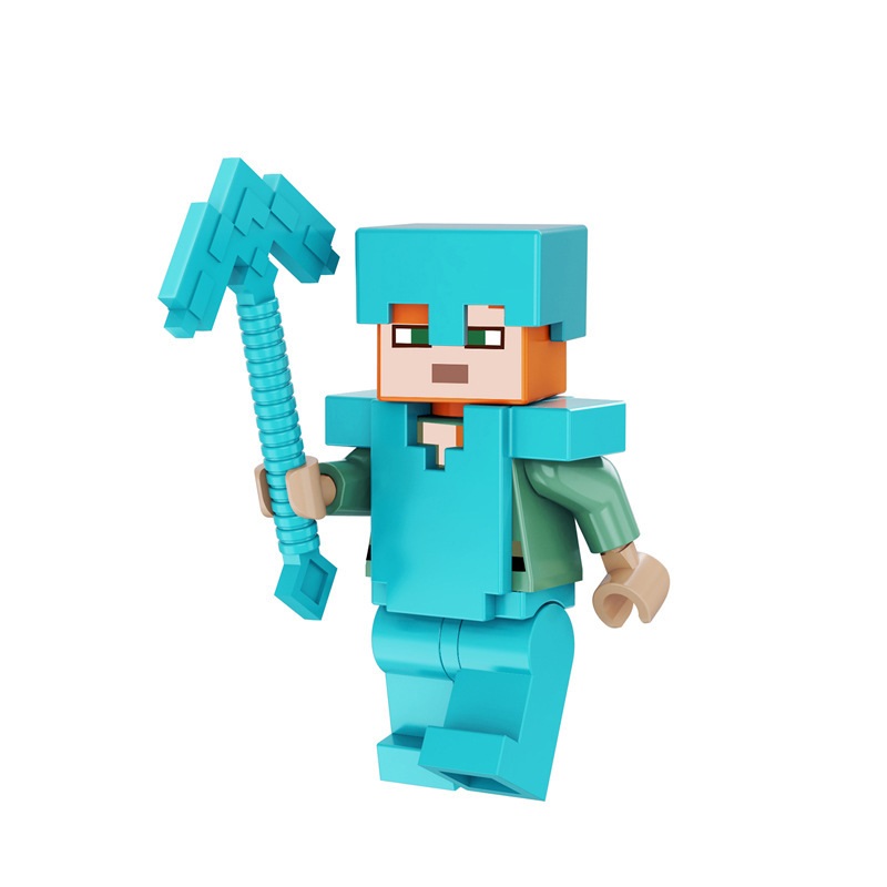 Game Minifiures My World Model Building Blocks Construction Toy Christmas Gifts Creative Idea Education Brick