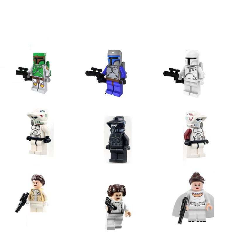 Kids Anime Toys Minifiures Star War Building Blocks Christmas Gifts Creative Idea Education Brick