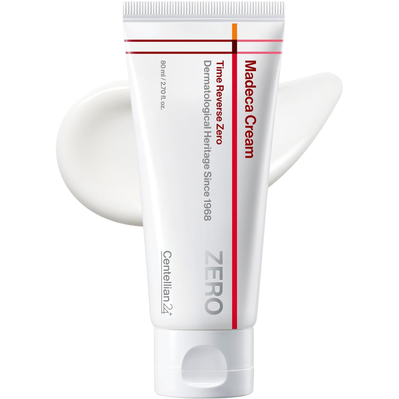 CENTELLIAN 24 Madeca Cream Time Reverse Zero Anti-Aging Face Moisturizer Blue Active TECA Cooling Cica Firming Deep Hydration Barrier Sensitive Oily Skin 80ml