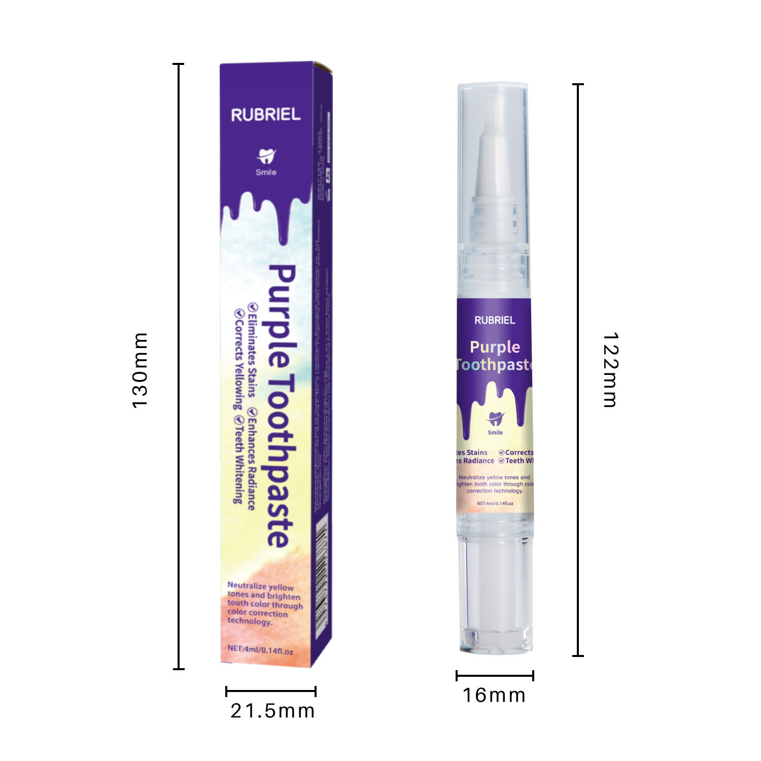 V34 Rotary Teeth Whitening Pen For Stain Removal Breath Freshening And Daily Oral Care Travel Portable Whitening Tool 4ml