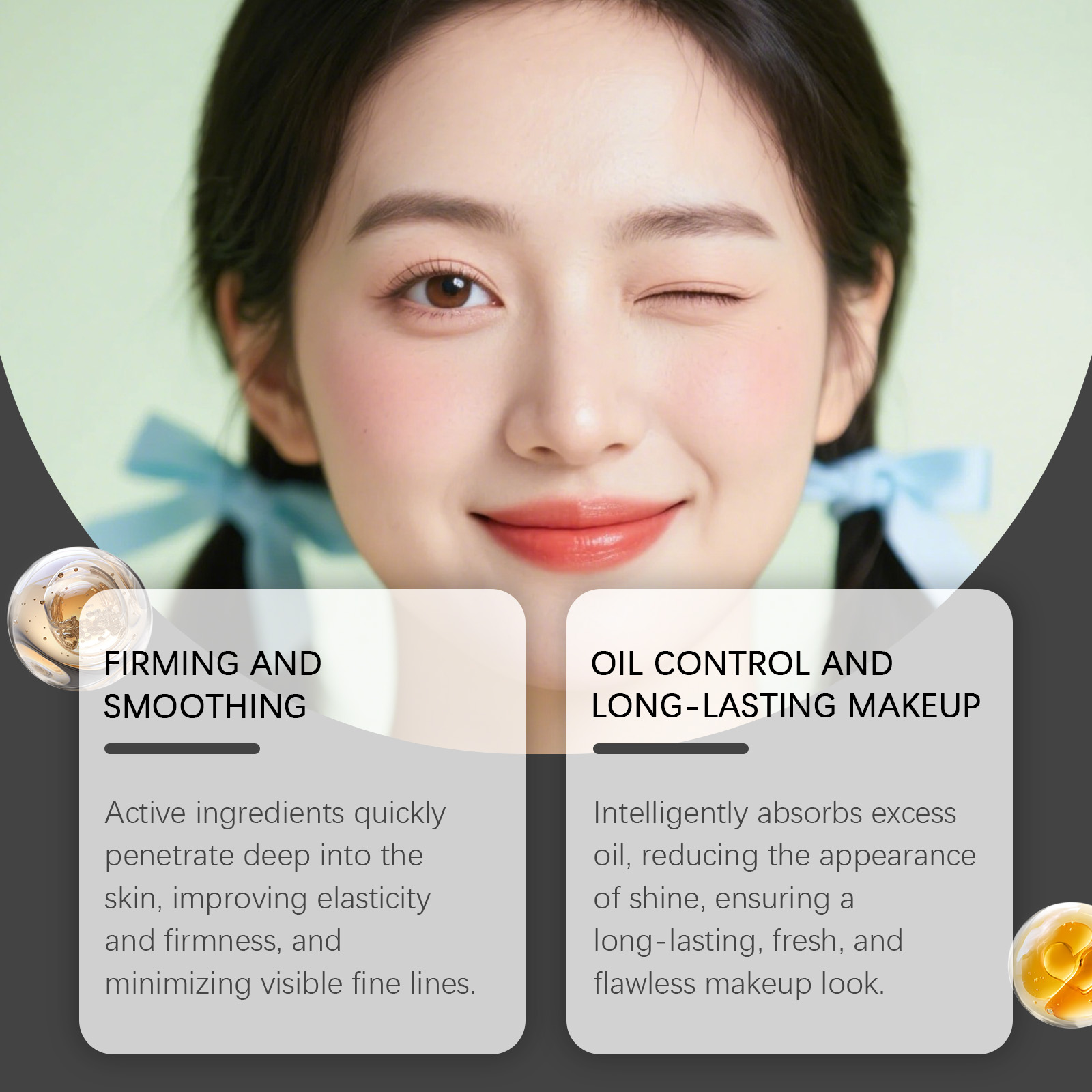 Facial Skin Primer Cream Hydrating Moisturizing Deep Nourishing Mild Repair Fine Lines Skin Barrier Care