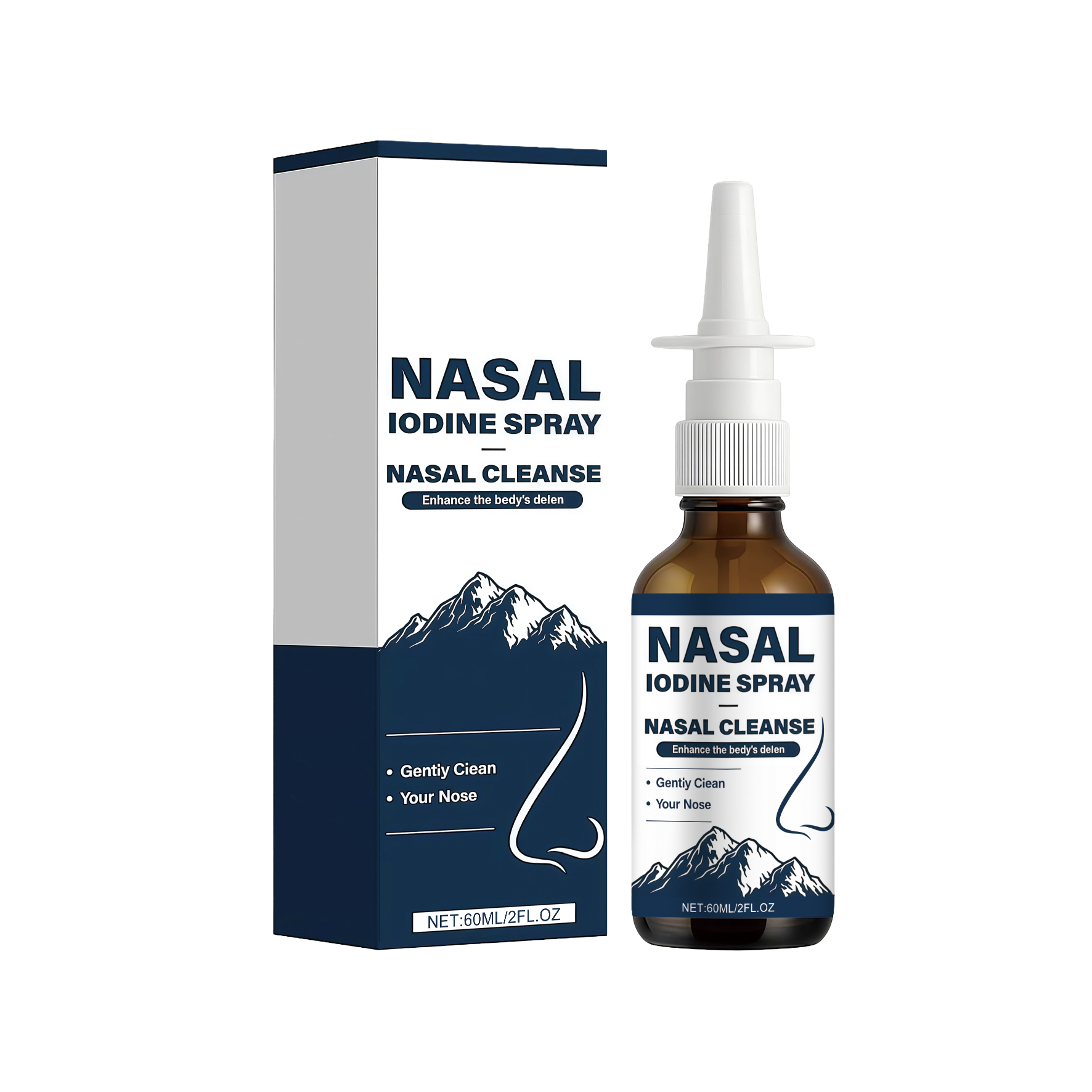 Nose Care Spray Mild Ingredient Soothing Clean Nose Fresh Comfort Daily Convenient Care Mist