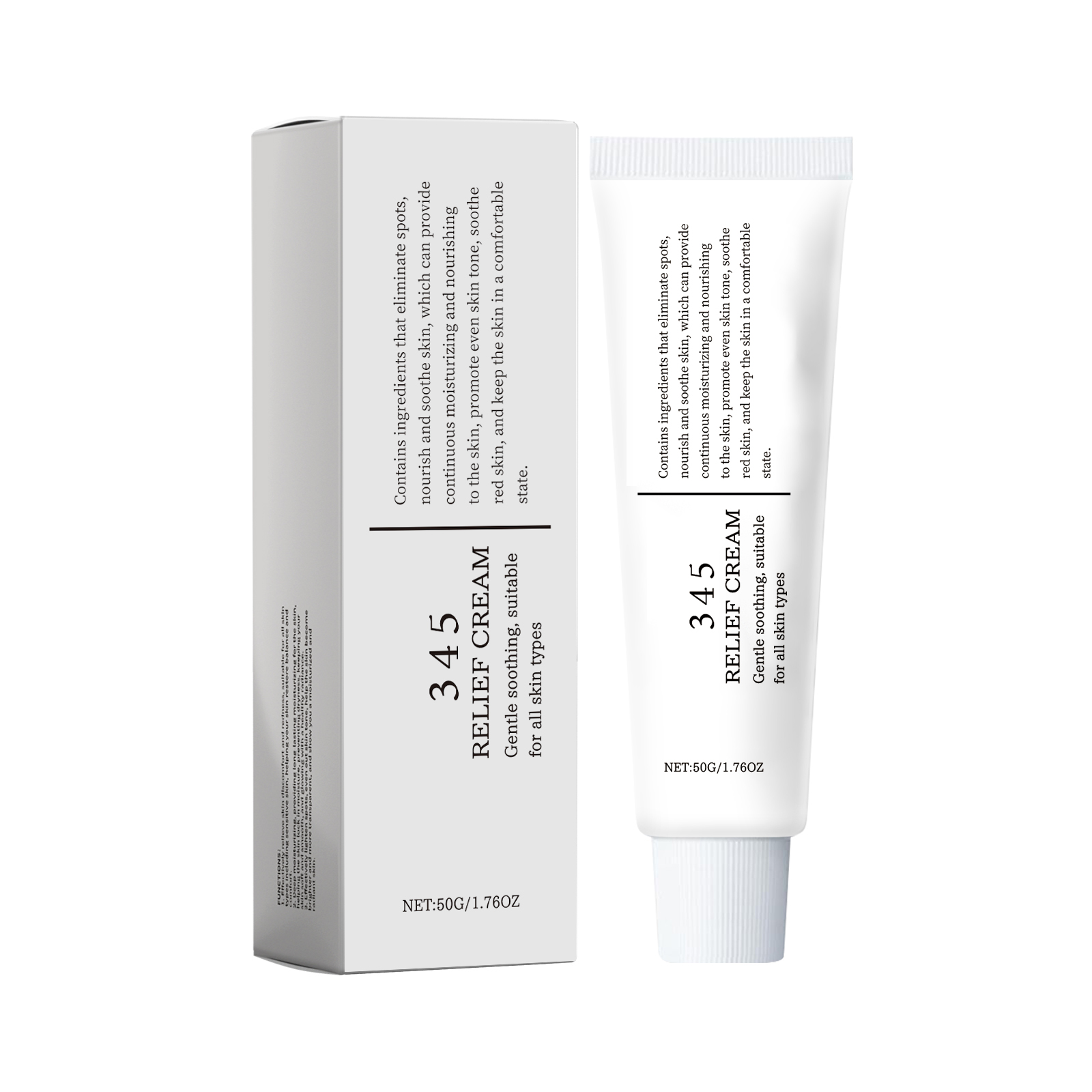 Soothing Moisturizing Cream Gentle Hydrating Facial Skin Replenishing Soft Smooth Revitalizing Nourishing Care Lotion