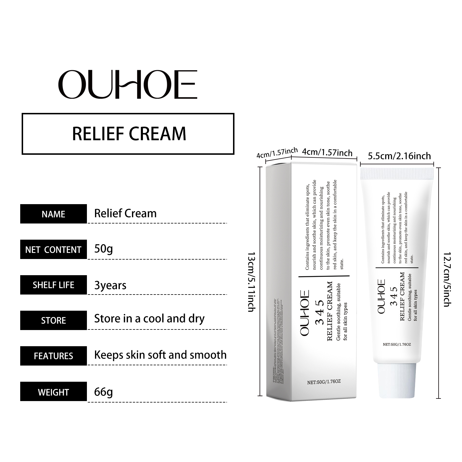 Soothing Moisturizing Cream Gentle Hydrating Facial Skin Replenishing Soft Smooth Revitalizing Nourishing Care Lotion