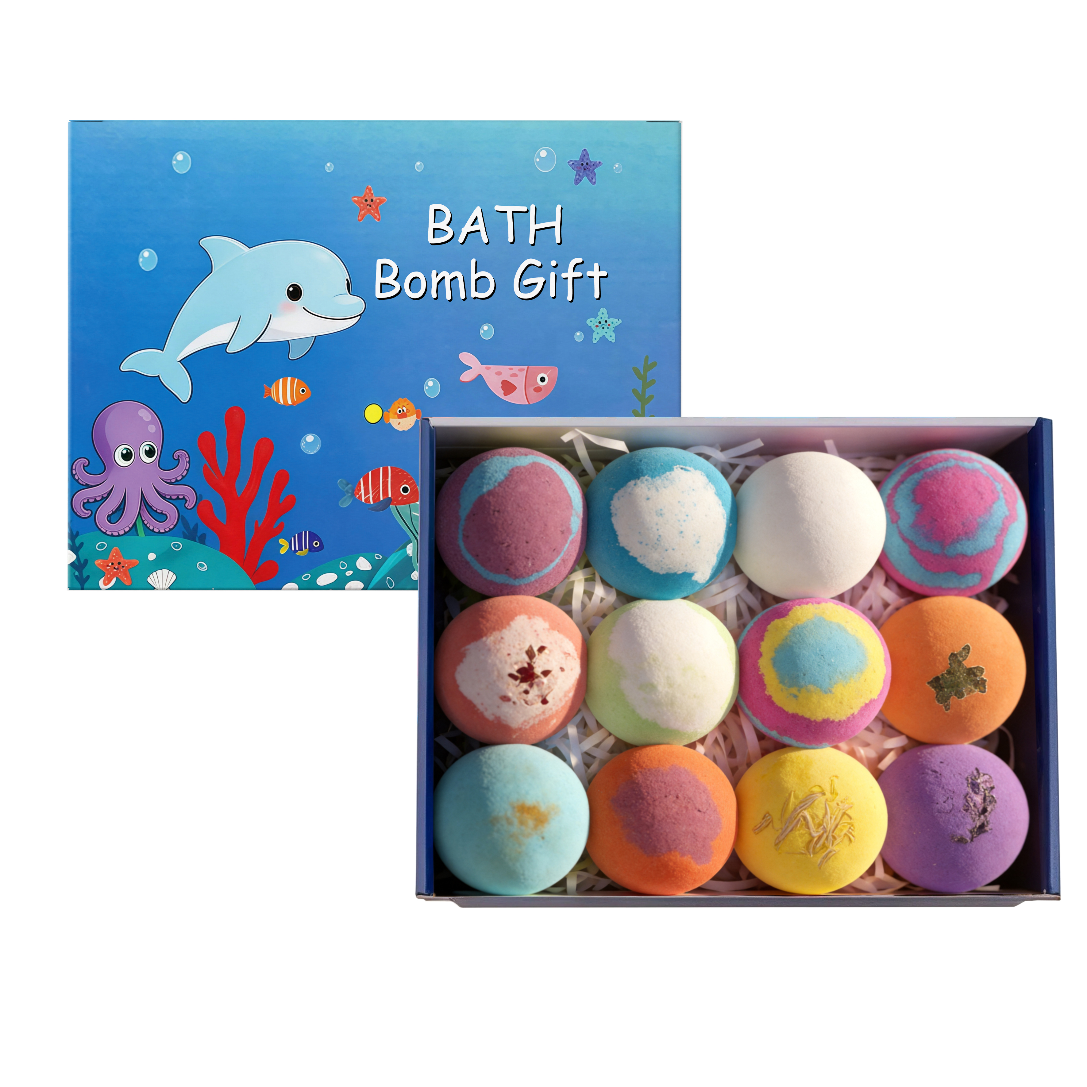 Doll Shaped Bath Salt Bomb Gift Set With Gentle Soothing Ingredients For Body Relaxation Daily Shower Use