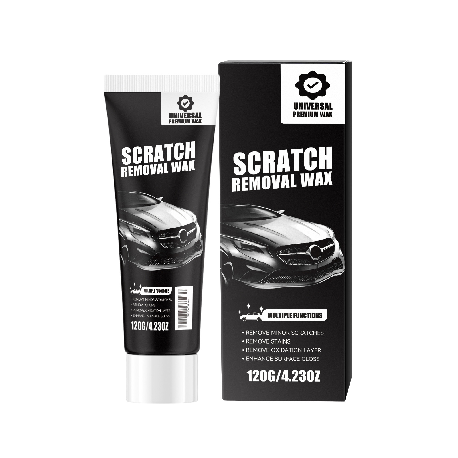 Car Scratch Care Cream Paint Polish Scratch Maintain Bright Gloss Shield Coating Portable Fix Auto Finish