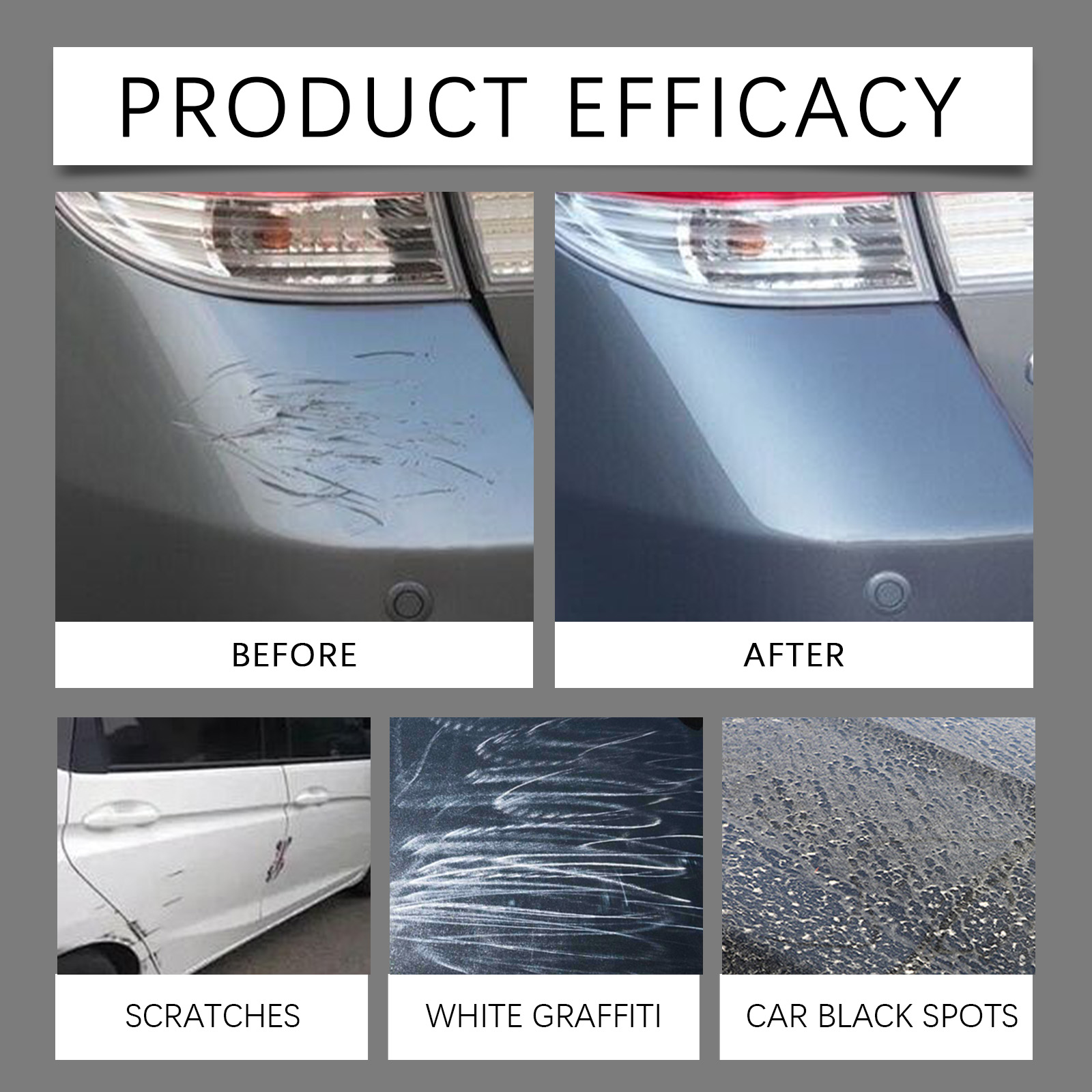 Car Scratch Care Cream Paint Polish Scratch Maintain Bright Gloss Shield Coating Portable Fix Auto Finish