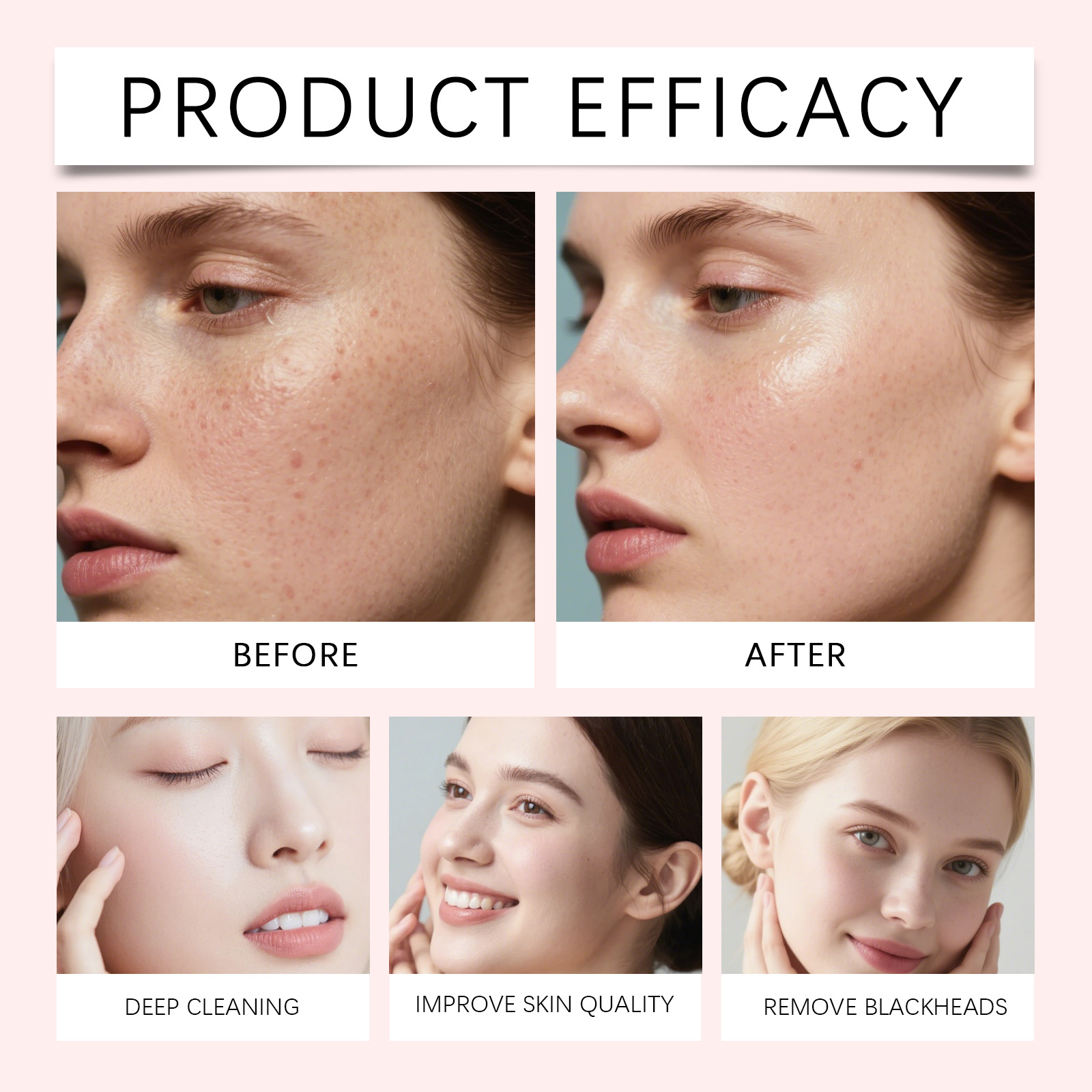 Collagen Soothing Essence Cotton Pad Moisturizing Hydrating Brightening Mild Ingredients Balance Skin Oil Daily Skin Care