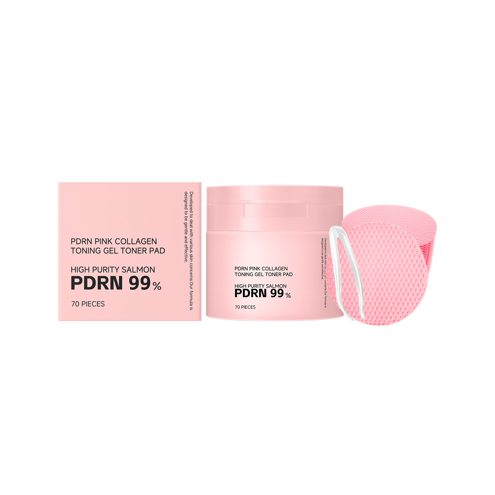Collagen Soothing Essence Cotton Pad Moisturizing Hydrating Brightening Mild Ingredients Balance Skin Oil Daily Skin Care