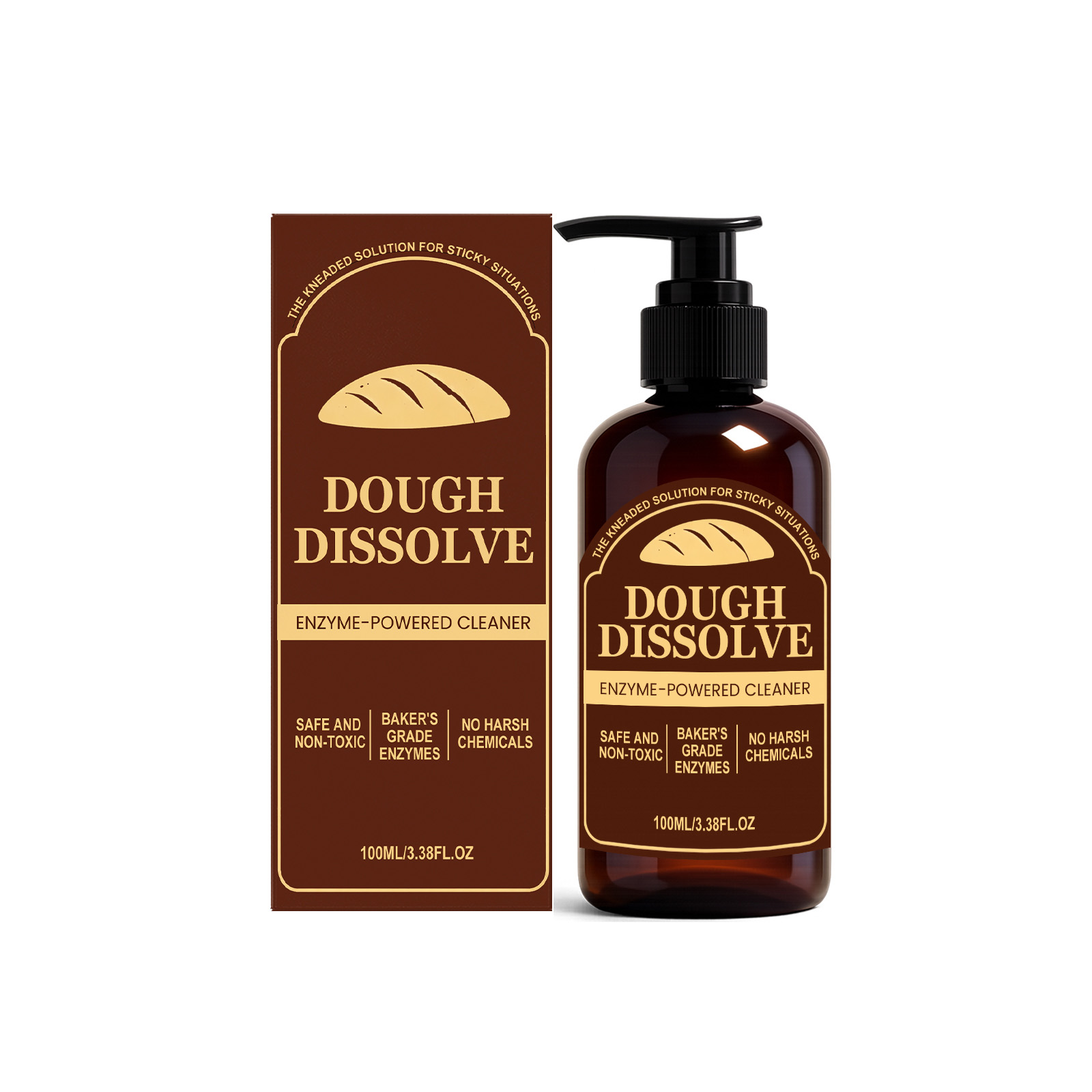 Dough Dissolver Neutral Formula Mild On Hands Easy To Rinse Food Grade Kitchen Cleaner For Pasta Processing