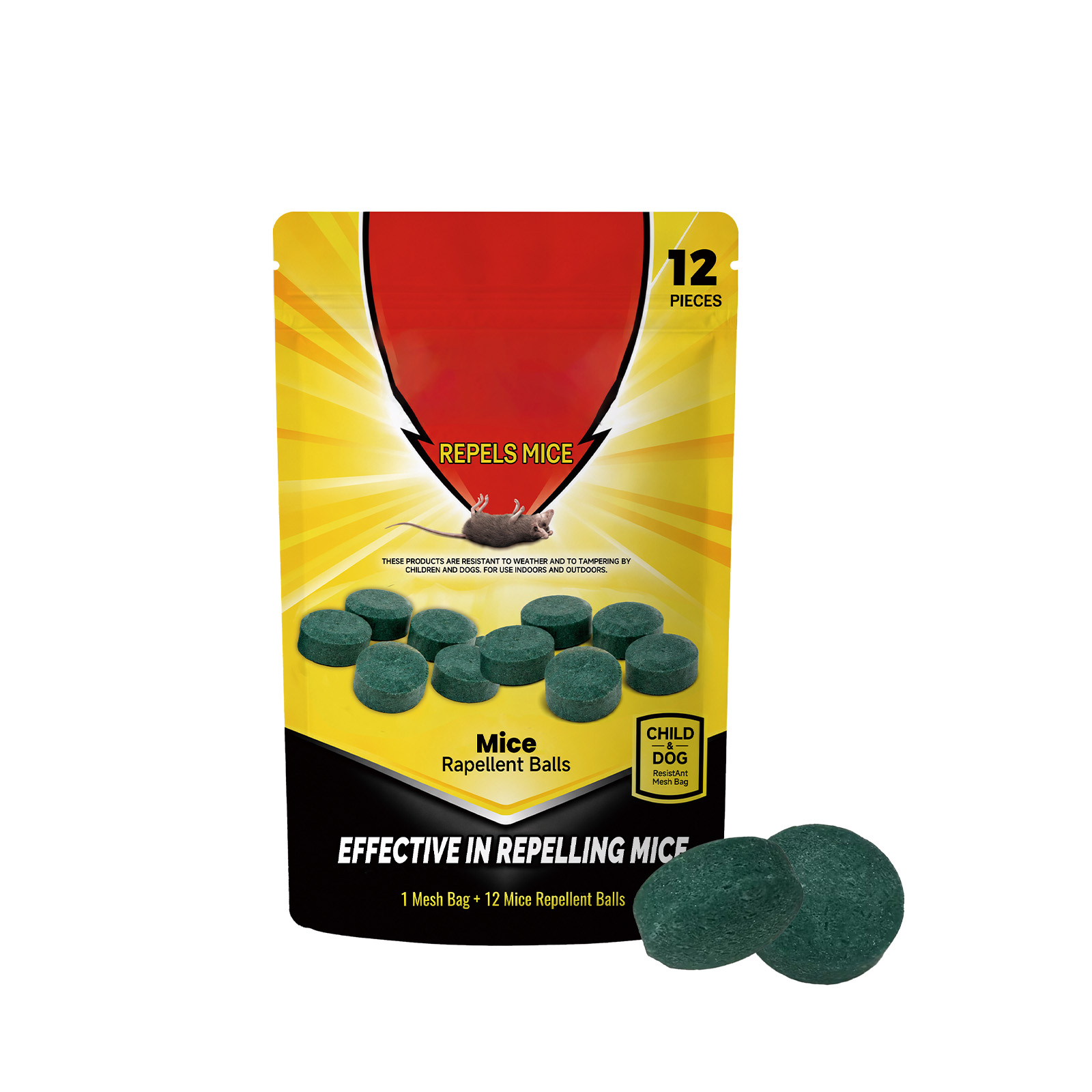 Rat Repellent Pellet Fresh Odor Rat Deterrent Bite Protection Anti Disturb Home Indoor Outdoor Multi Scene Supply