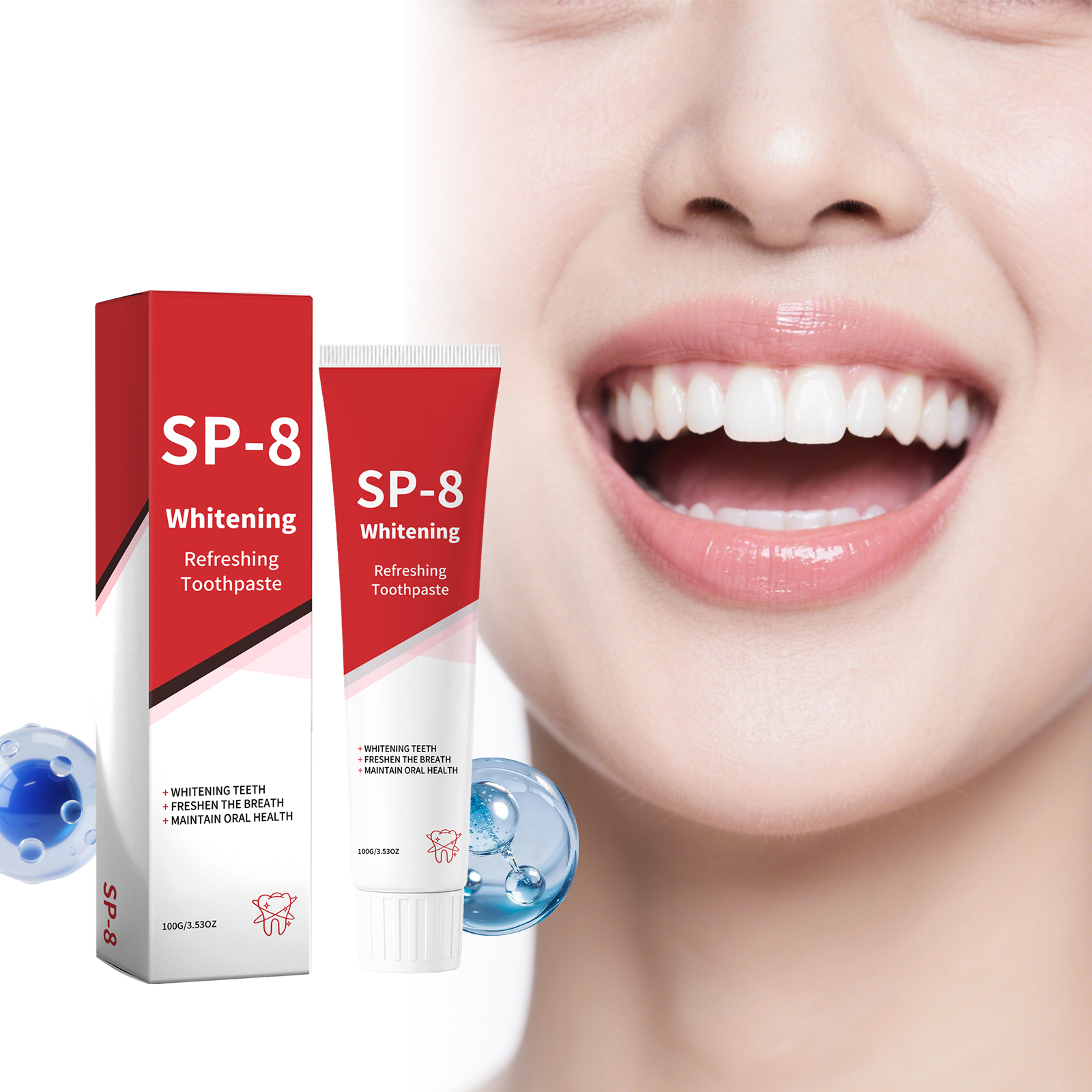Fresh Breath Toothpaste Daily Mild Clean Care Remove Stains Clear Residues Oral Teeth Maintain