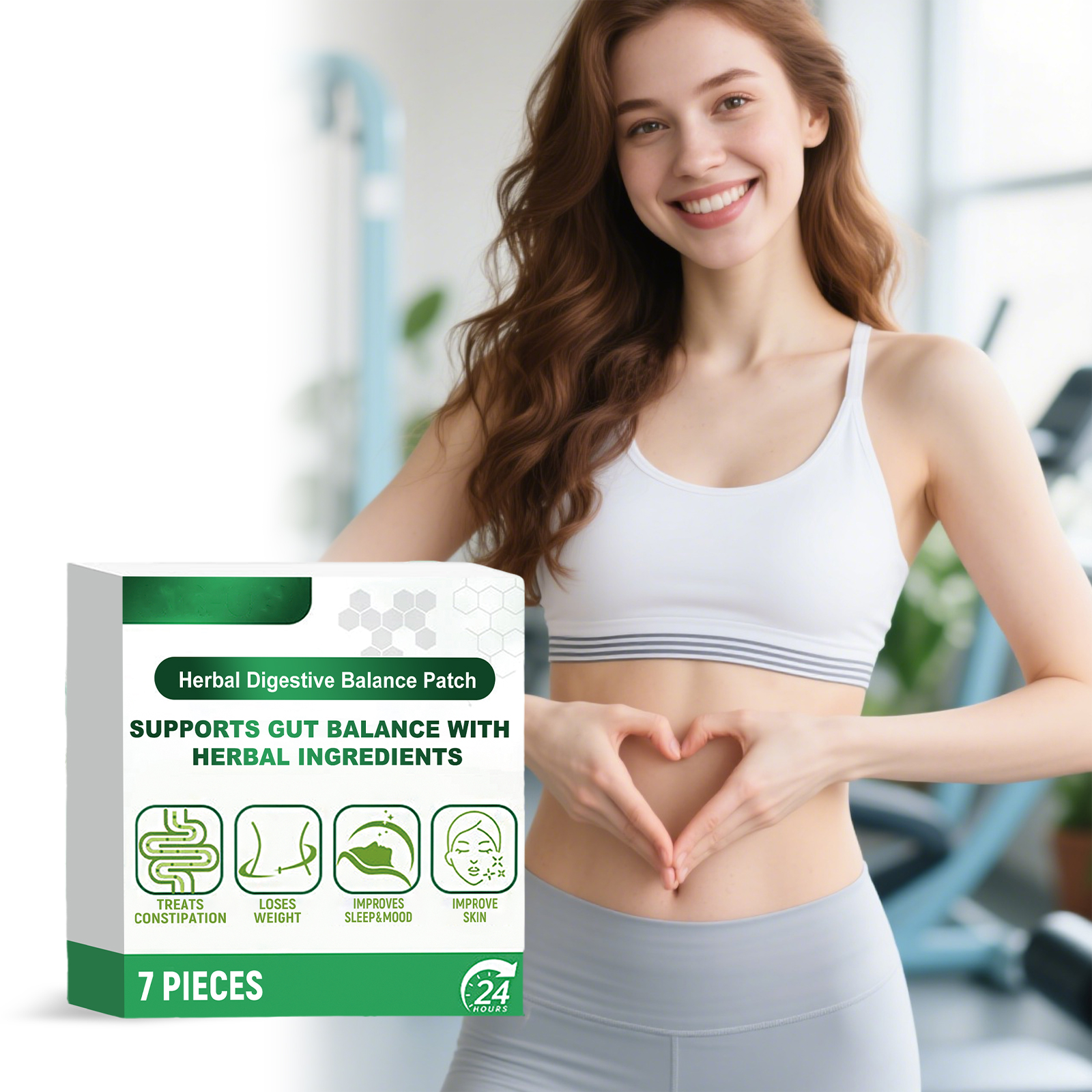 Herbal Balance Care Patch Daily Soft Body Nourish Boost Vitality Light Adhesive Sheet