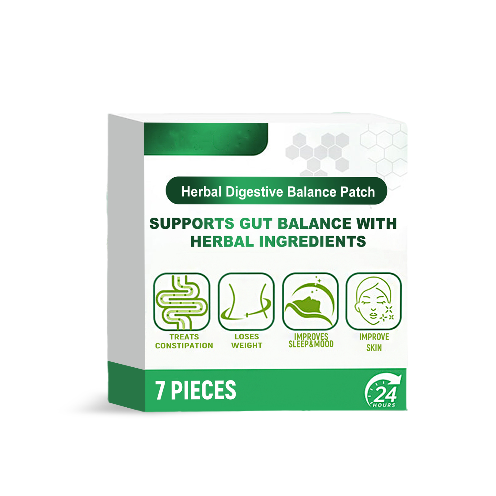 Herbal Balance Care Patch Daily Soft Body Nourish Boost Vitality Light Adhesive Sheet