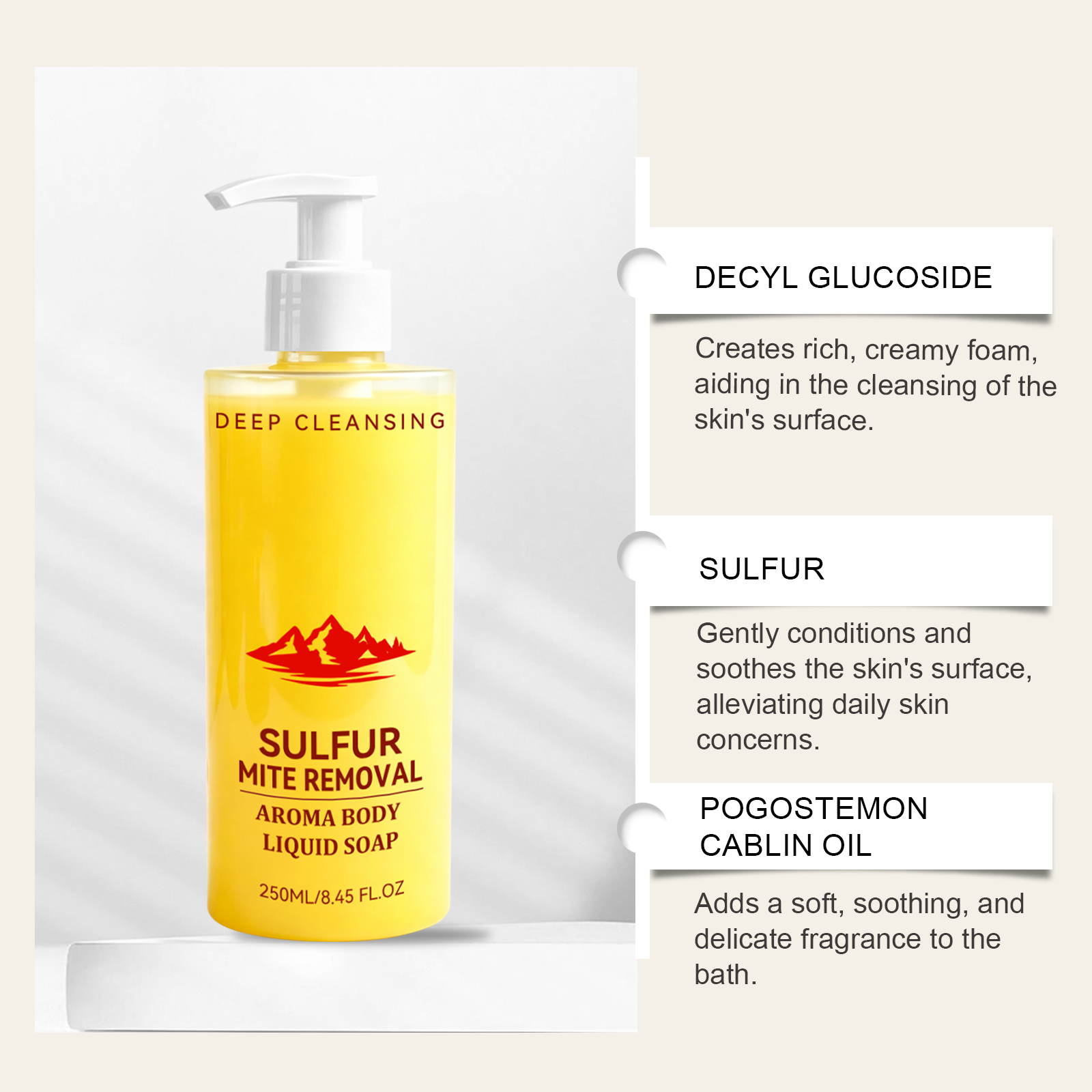 Body Cleansing Liquid Soap Mild Refreshing Moisturizing Delicate Bright Smooth Skin Washing Liquid