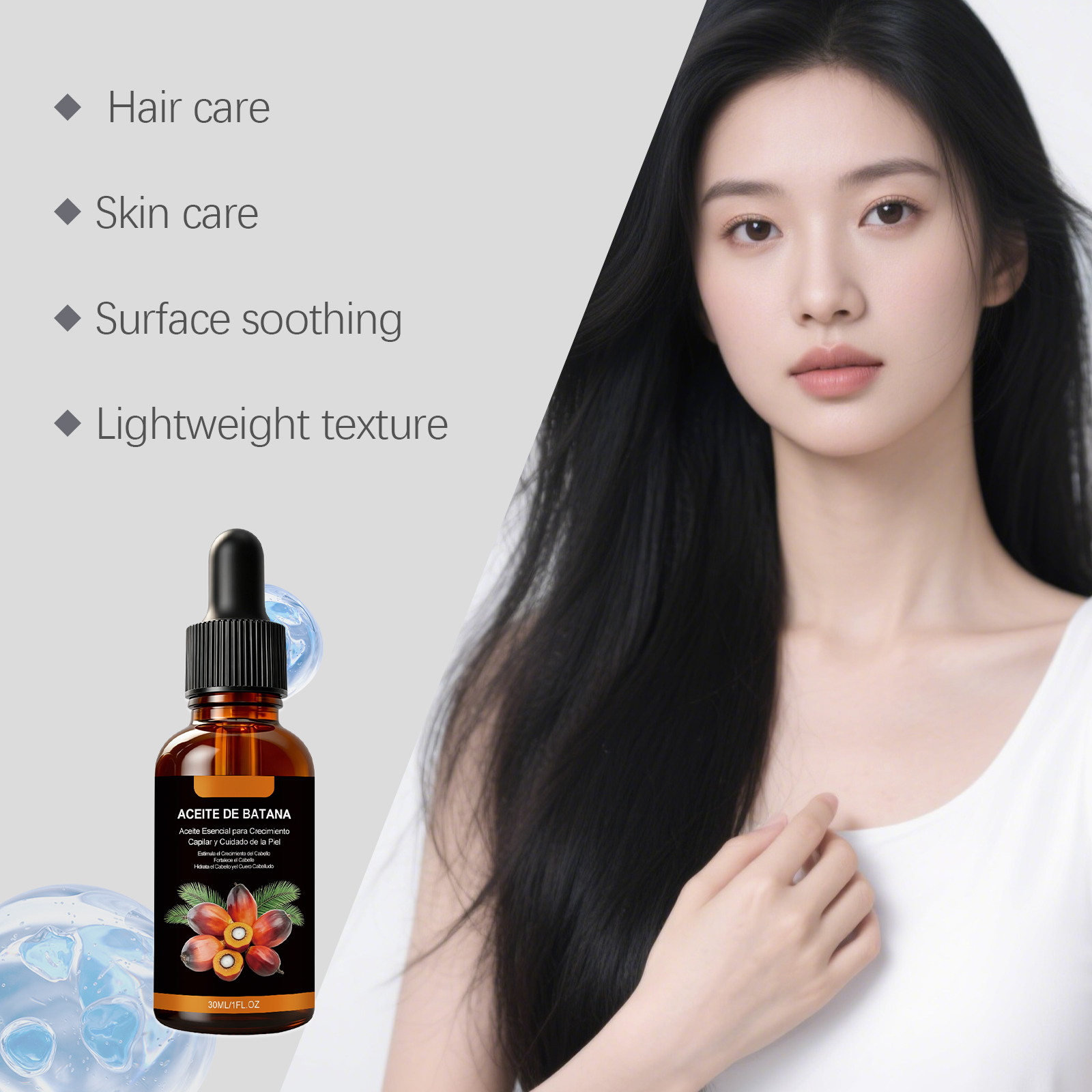 Multi Effect Care Essential Oil Mild Moisturizing Hydrating Nourishing For Hair Body Skin Daily Treatment