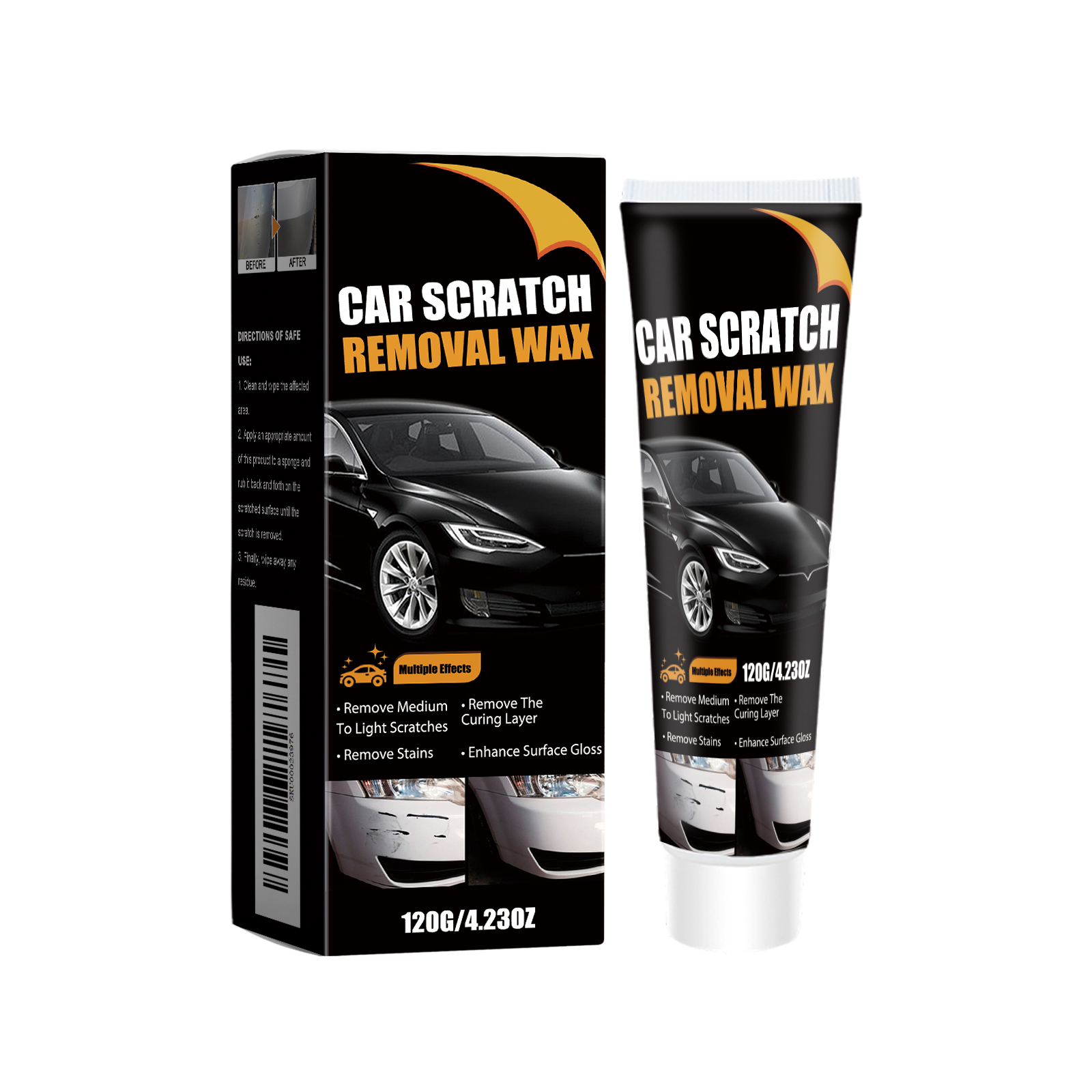 Car Scratch Care Paste Polish Maintain Bright Shine Protect Paint Surface Portable Touch Up Care