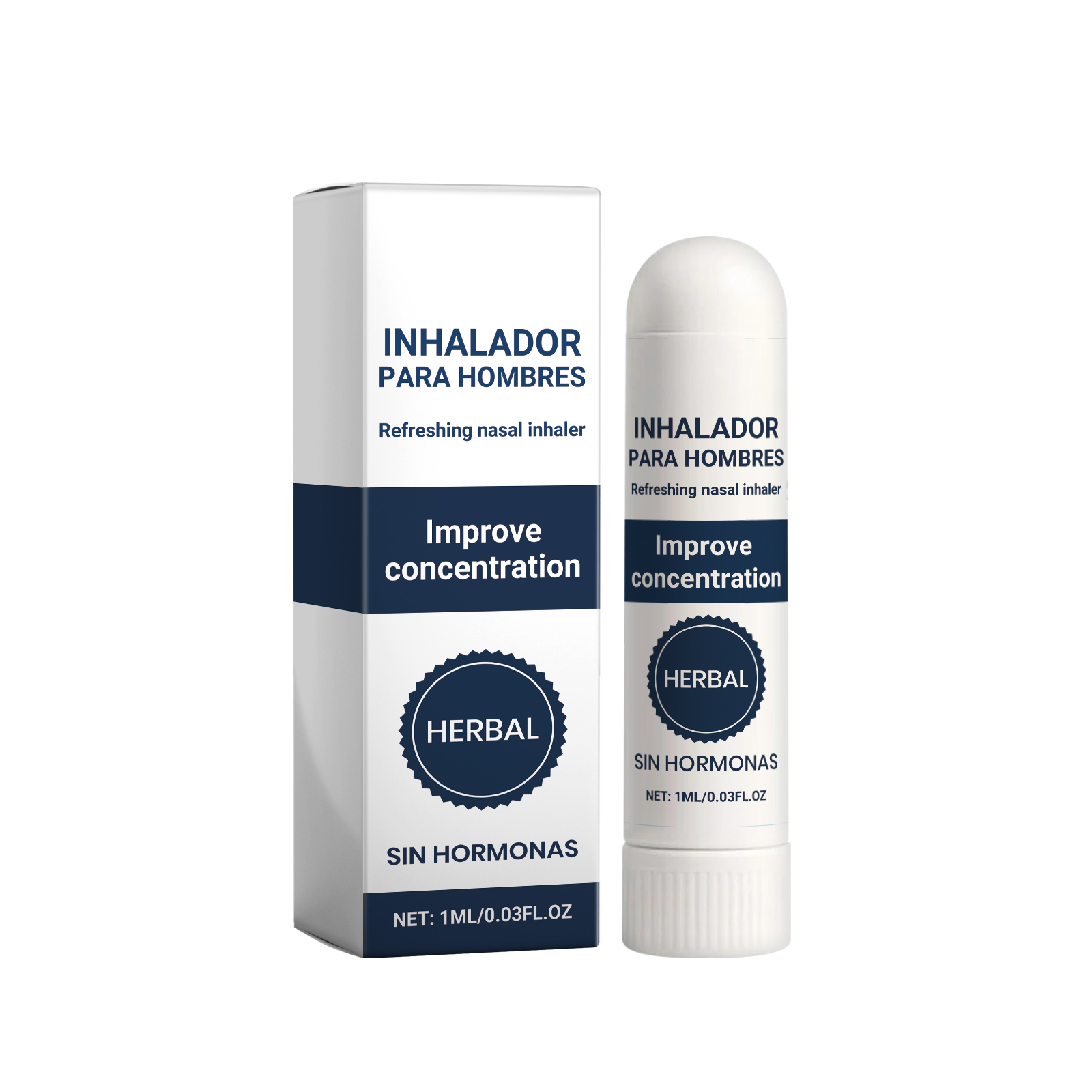 Nasal Inhaler Gentle Mild Comfort Portable Inhalation External Body Skin Daily Care Device