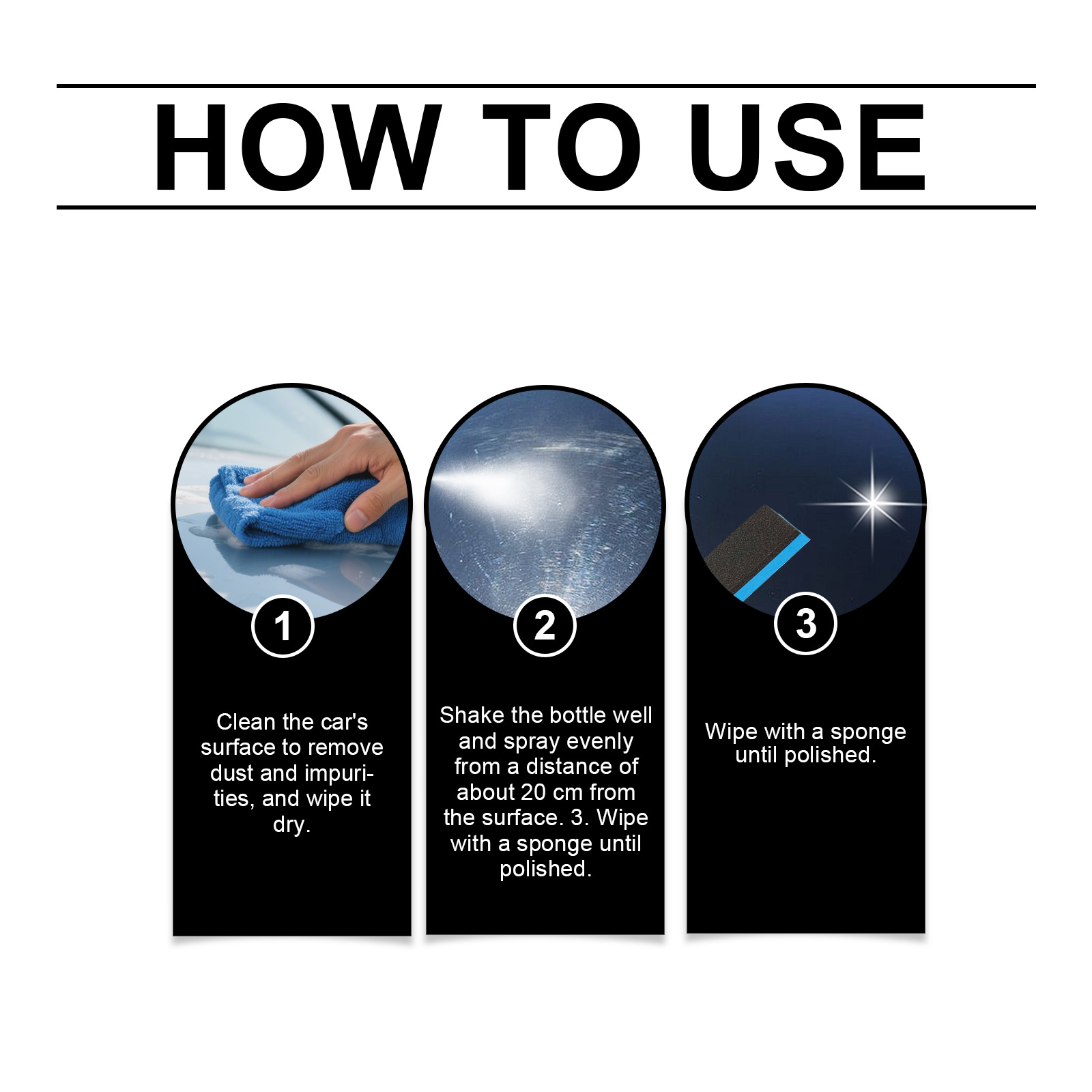 Car Coating Spray Mirror Finish Coating Spray Boost Shine For Daily Auto Paint Care