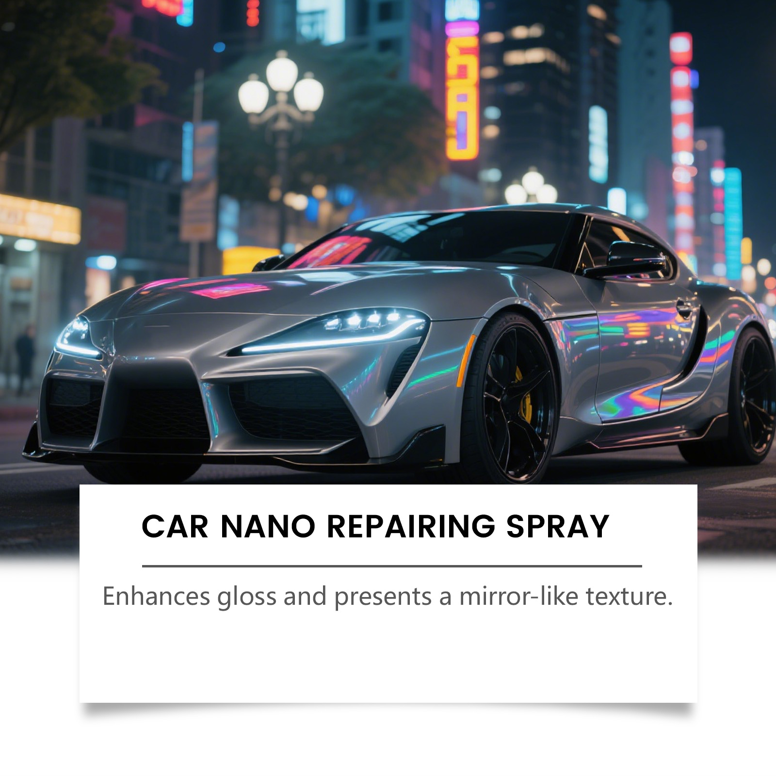 Car Coating Spray Mirror Finish Coating Spray Boost Shine For Daily Auto Paint Care