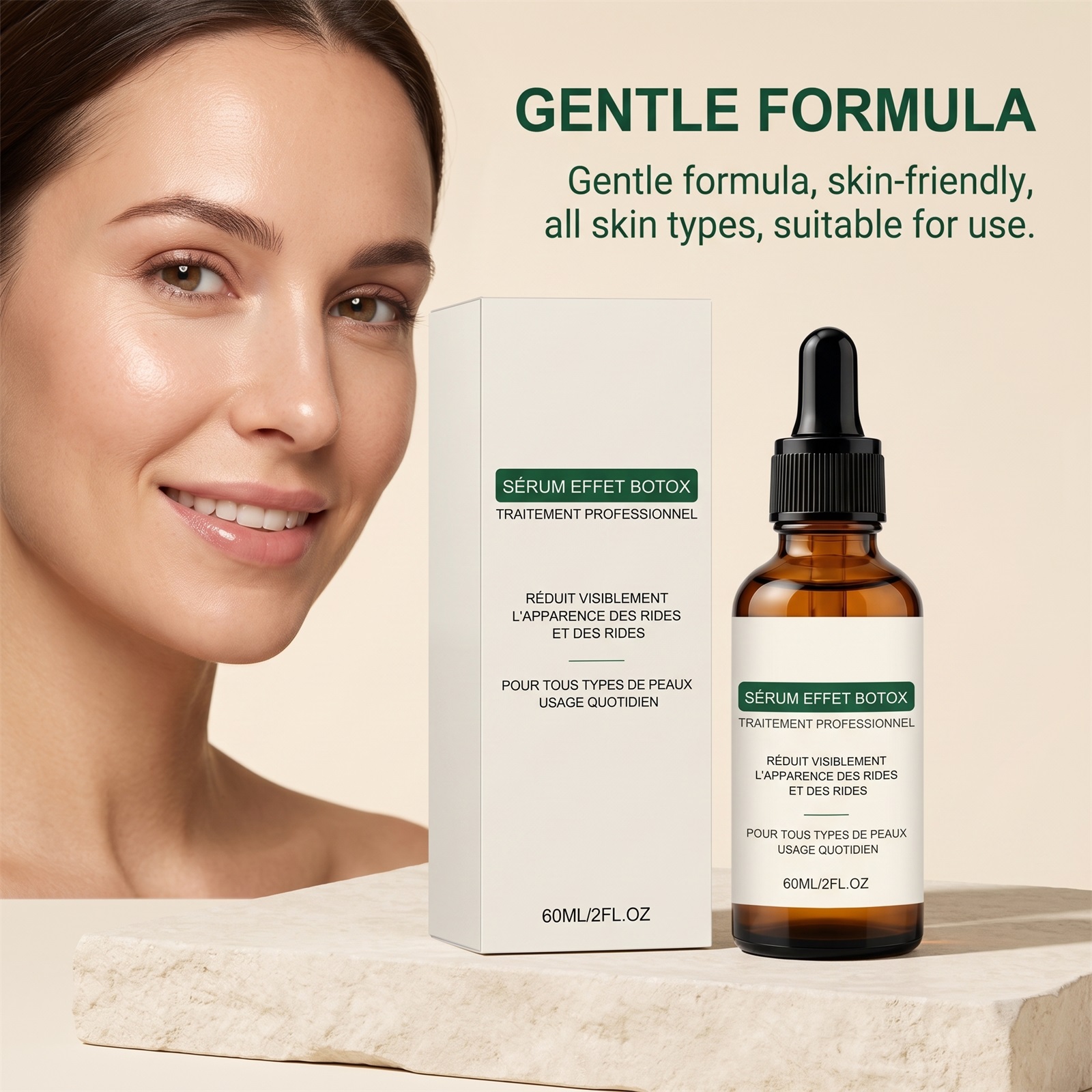 Facial Essence Liquid Delicate Moisturizing Mild Care Facial Skin Daily Refreshing Elastic Comfort Skincare Extract