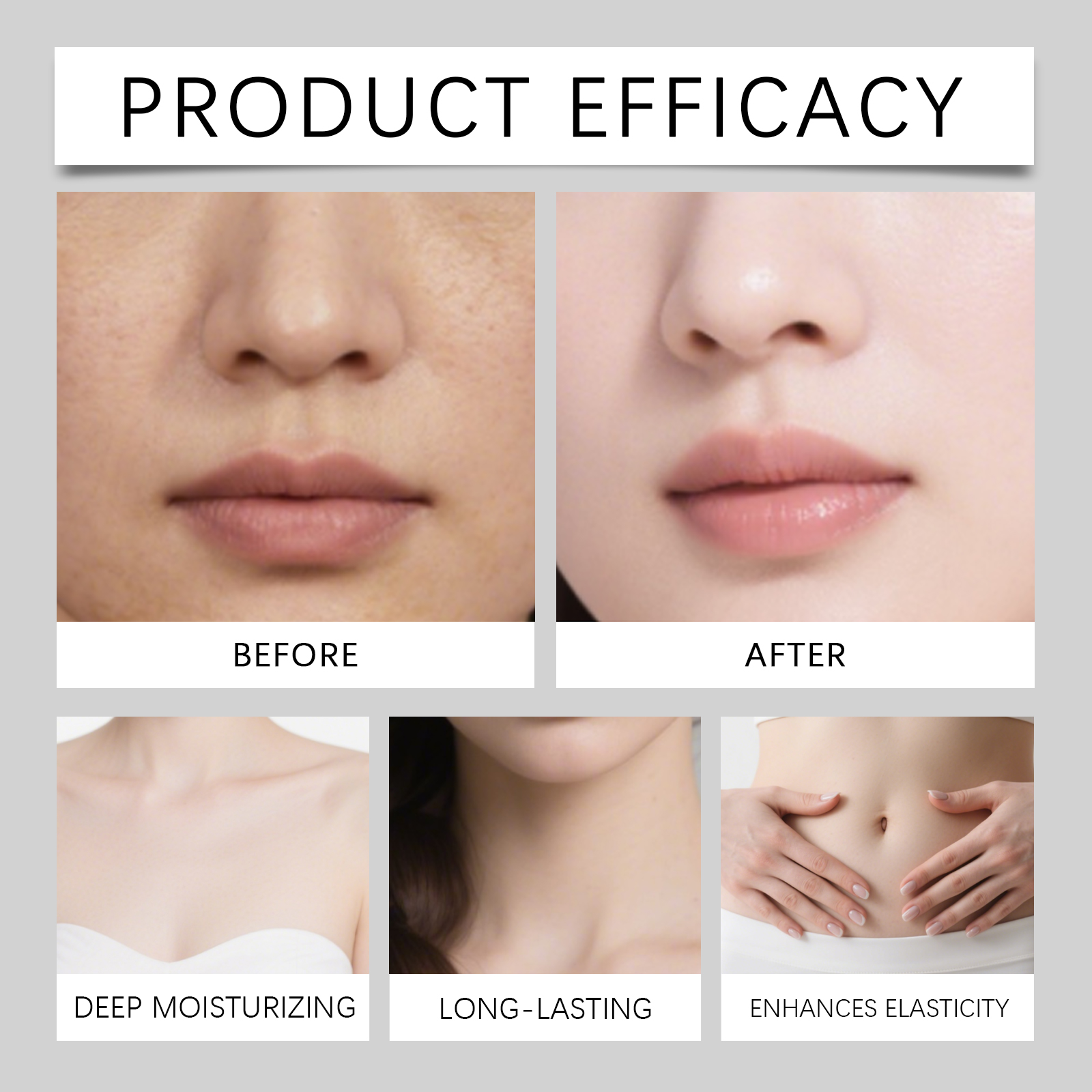 Castor Oil Moisturizing Care Roller Gentle Ingredients Nourish Whole Body Skin Convenient Daily Care Roller