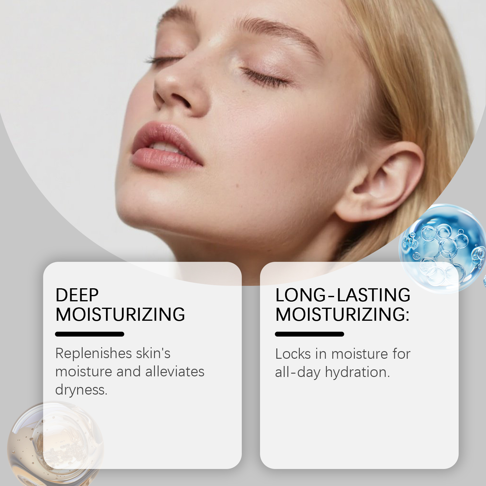 Castor Oil Moisturizing Care Roller Gentle Ingredients Nourish Whole Body Skin Convenient Daily Care Roller