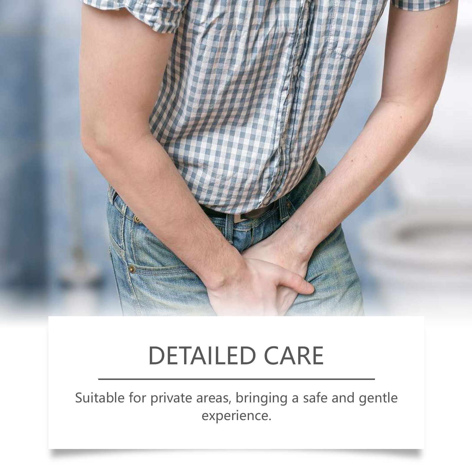 Male Care Cream Mild Ingredient Moisturizing Cleaning Odor Care Lotion External Smearing Body Comfort Nursing Ointment