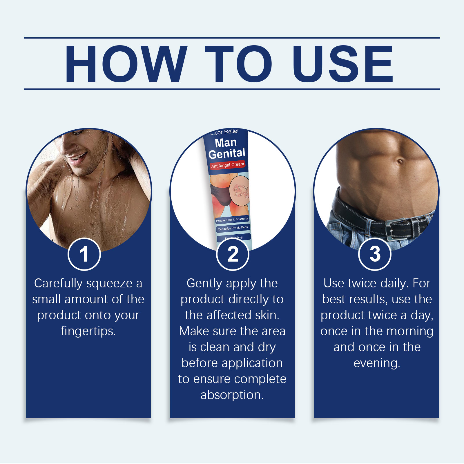 Male Care Cream Mild Ingredient Moisturizing Cleaning Odor Care Lotion External Smearing Body Comfort Nursing Ointment