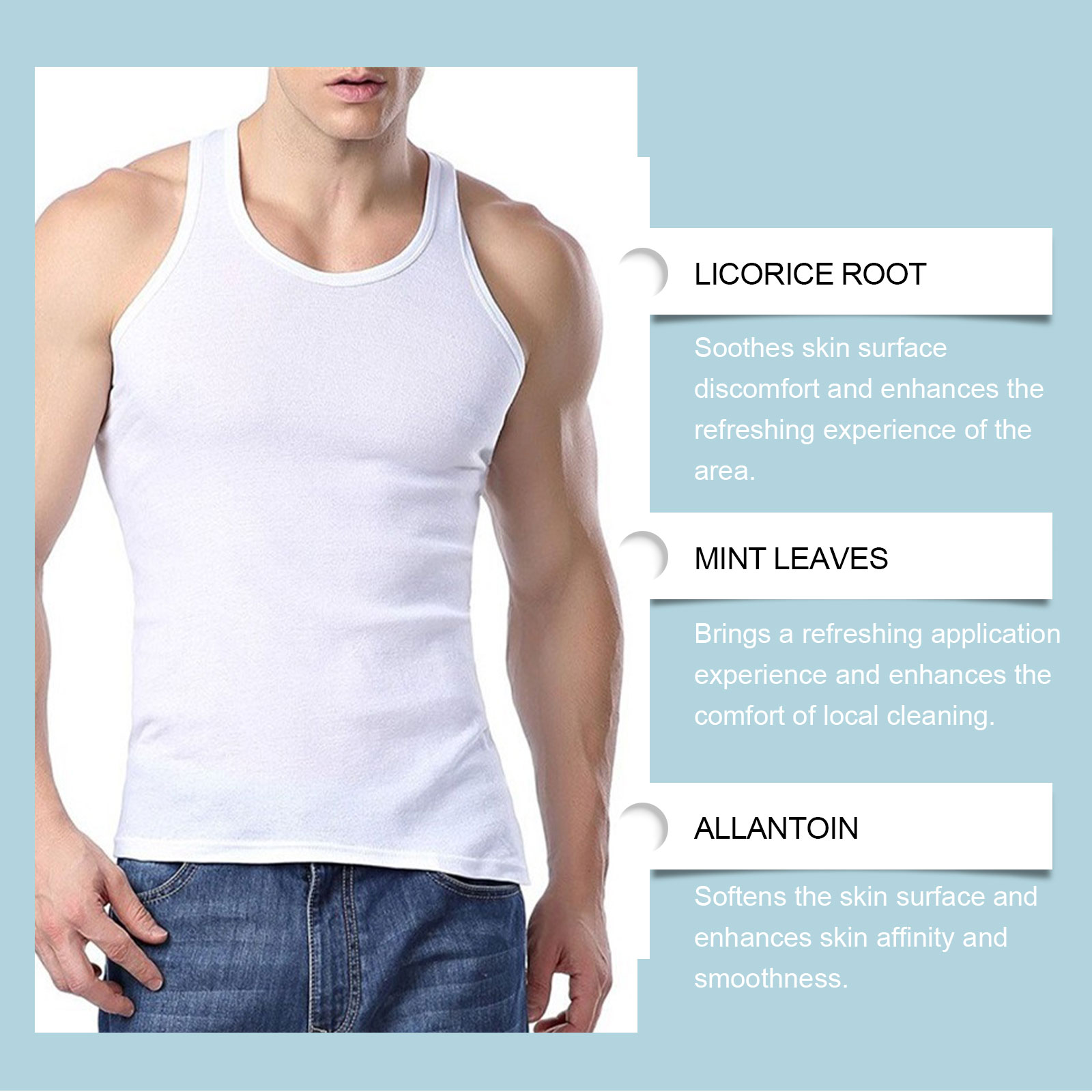 Male Care Cream Mild Ingredient Moisturizing Cleaning Odor Care Lotion External Smearing Body Comfort Nursing Ointment