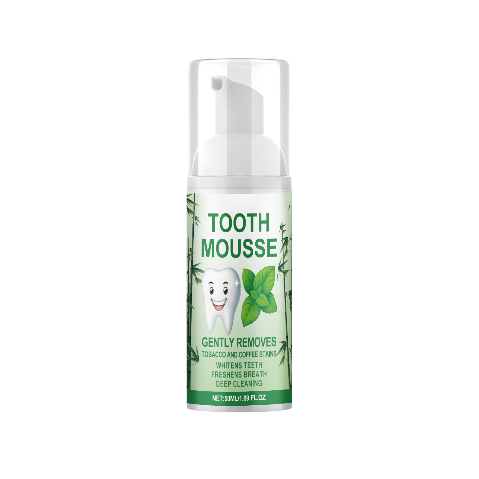 Fresh Care Mousse Mild Formula Refreshing Comfort Long Lasting Fragrance Odor Reduction Teeth Cleaning Daily Use