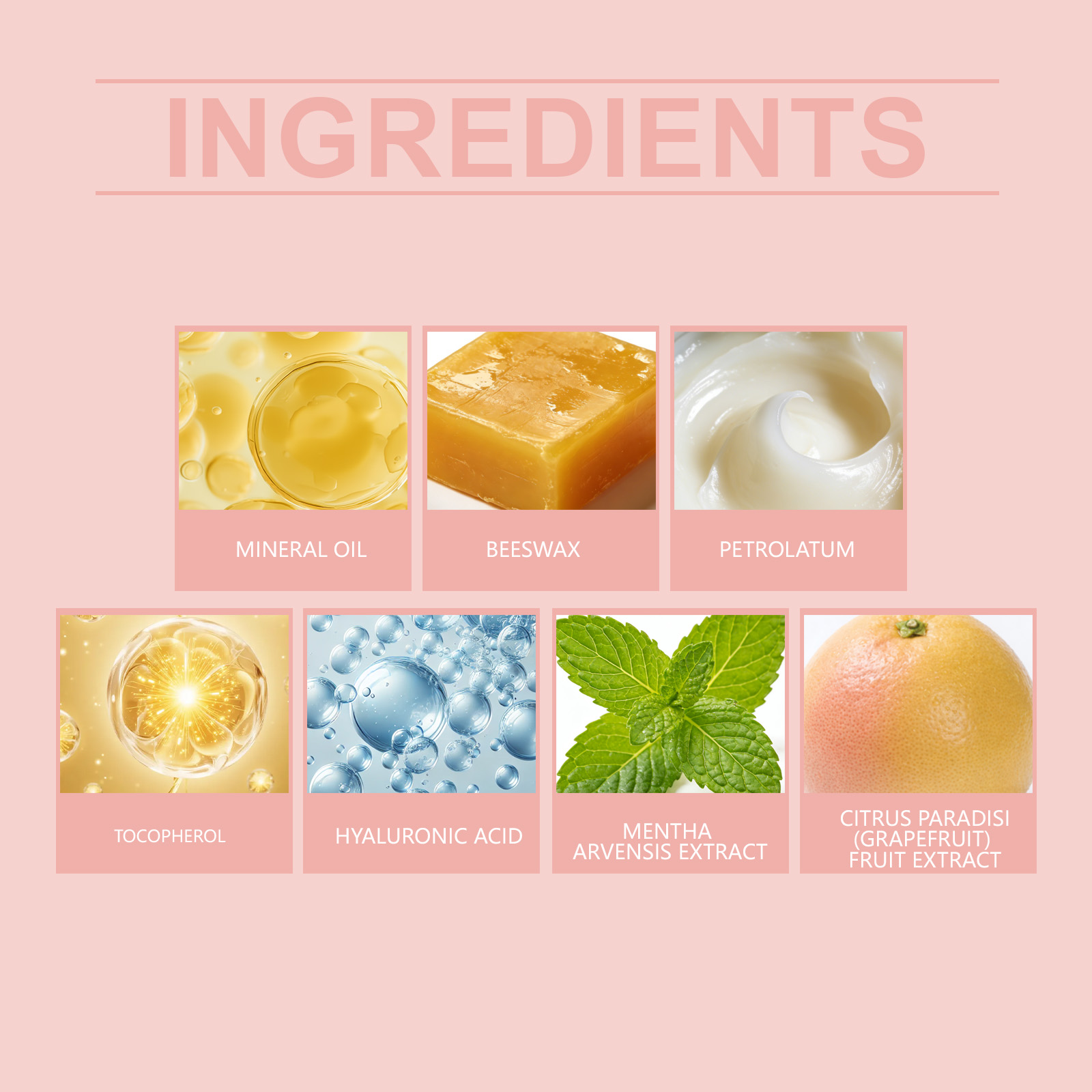 (Lavender) Multi Effect Moisturizing Lip Balm Nourish Lip Skin Hydrate Tender Delicate Daily Convenient Lip Care