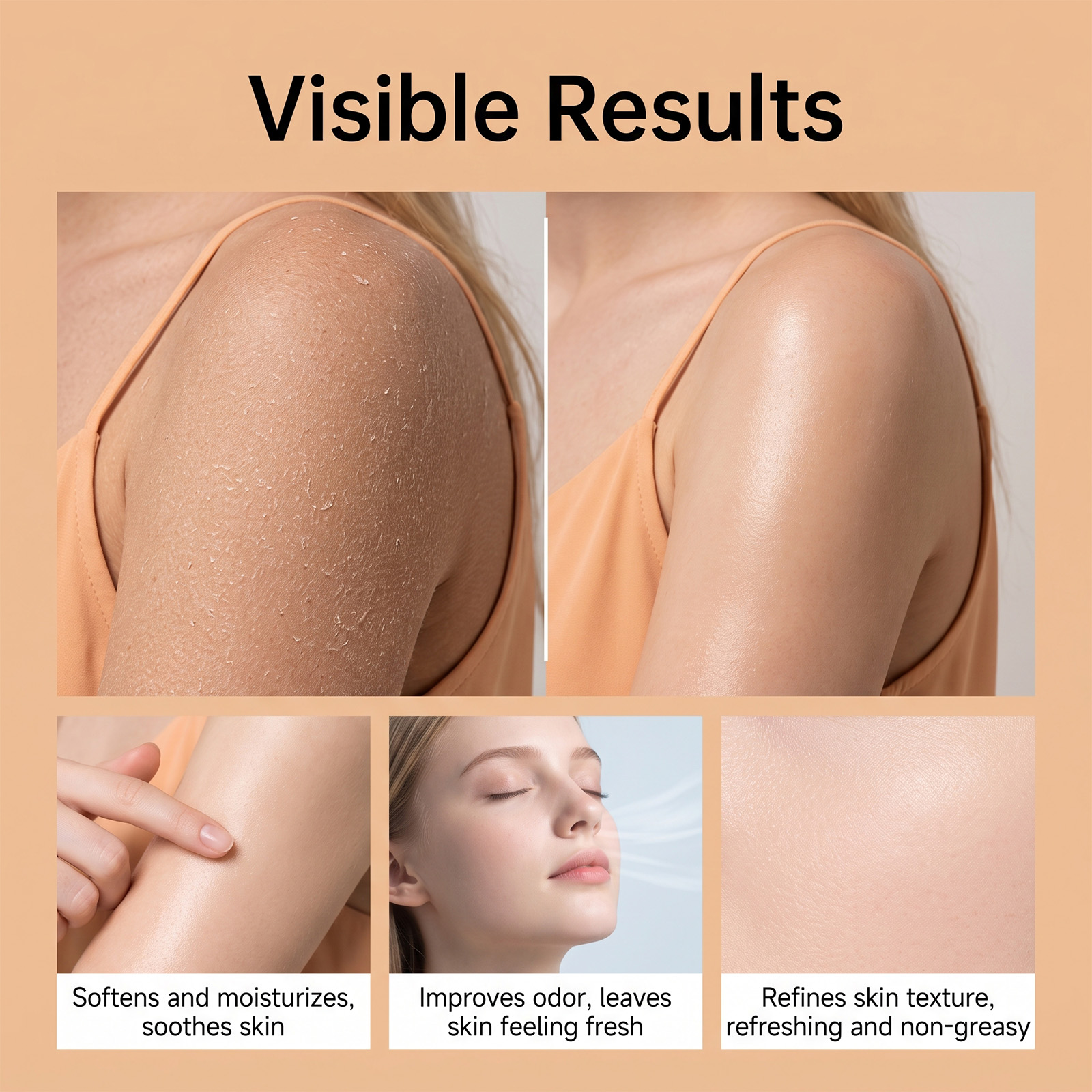 Persimmon Cleansing Soap Mild Foam Gentle Clean Daily Moisturize Body Skin Delicate Fresh Remove Odor