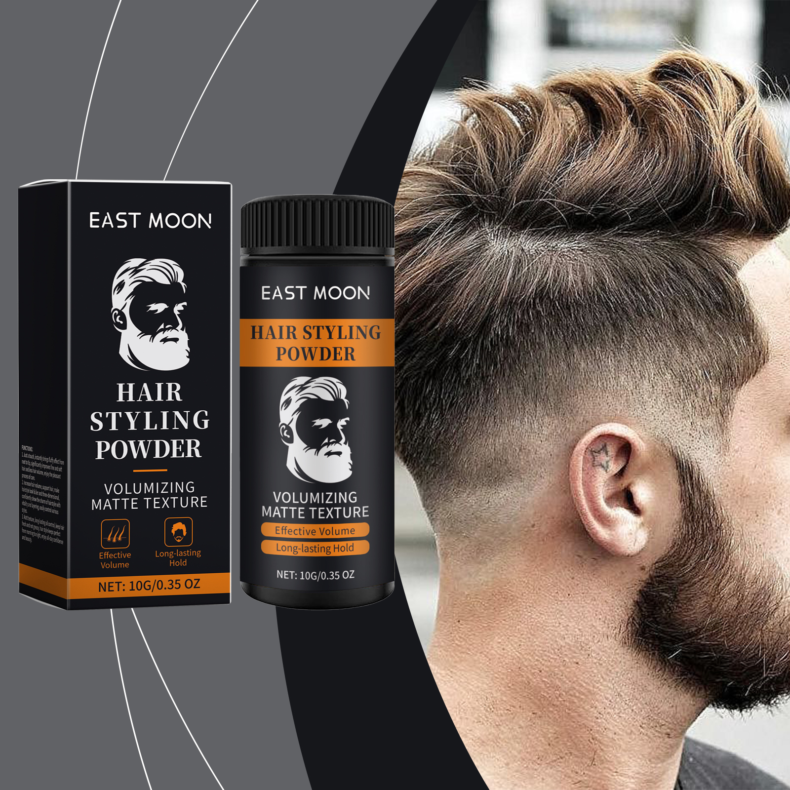 Matte Styling Powder Fluffy Hair Oil Control Refreshing Long Lasting Natural Setting Hair Styling For Hair