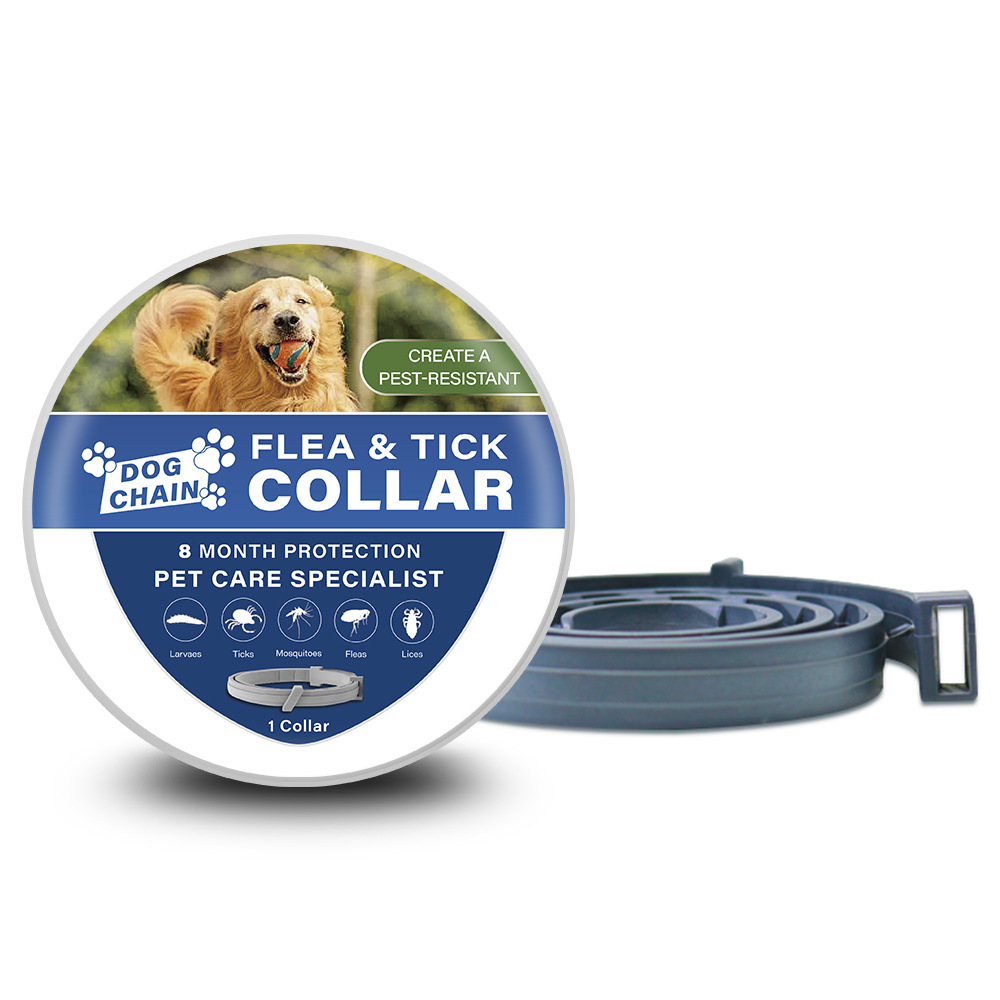 Flea-Tick Collar For Dogs Over 18 lbs Treatment and Prevention Vet-Recommend - 8 Month Protection