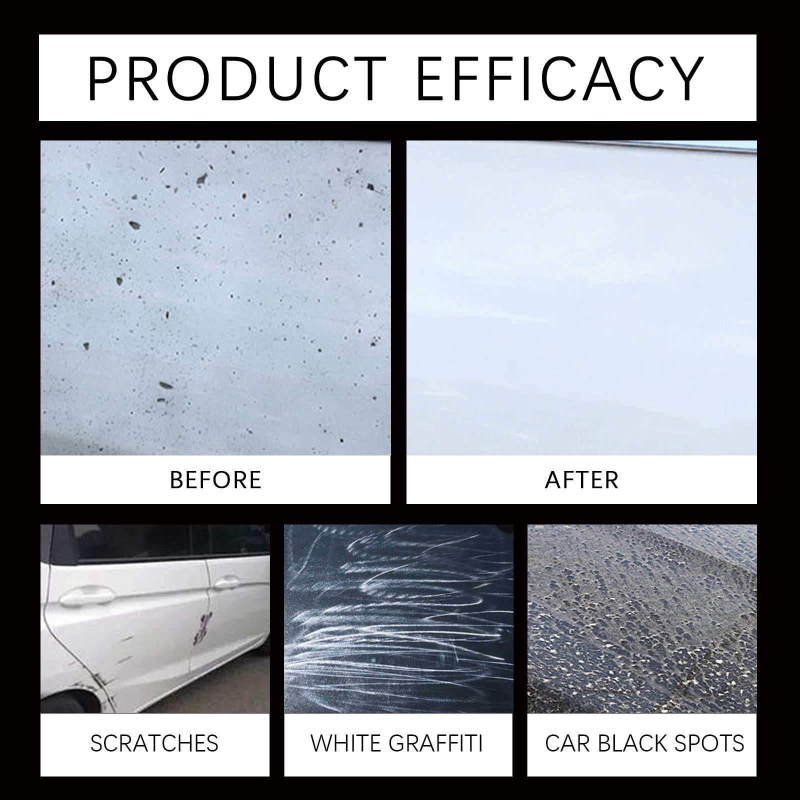 3 In 1 Car Coating Spray Quick Protection Clean Polish Color Restore For Auto Paint Care 30ml