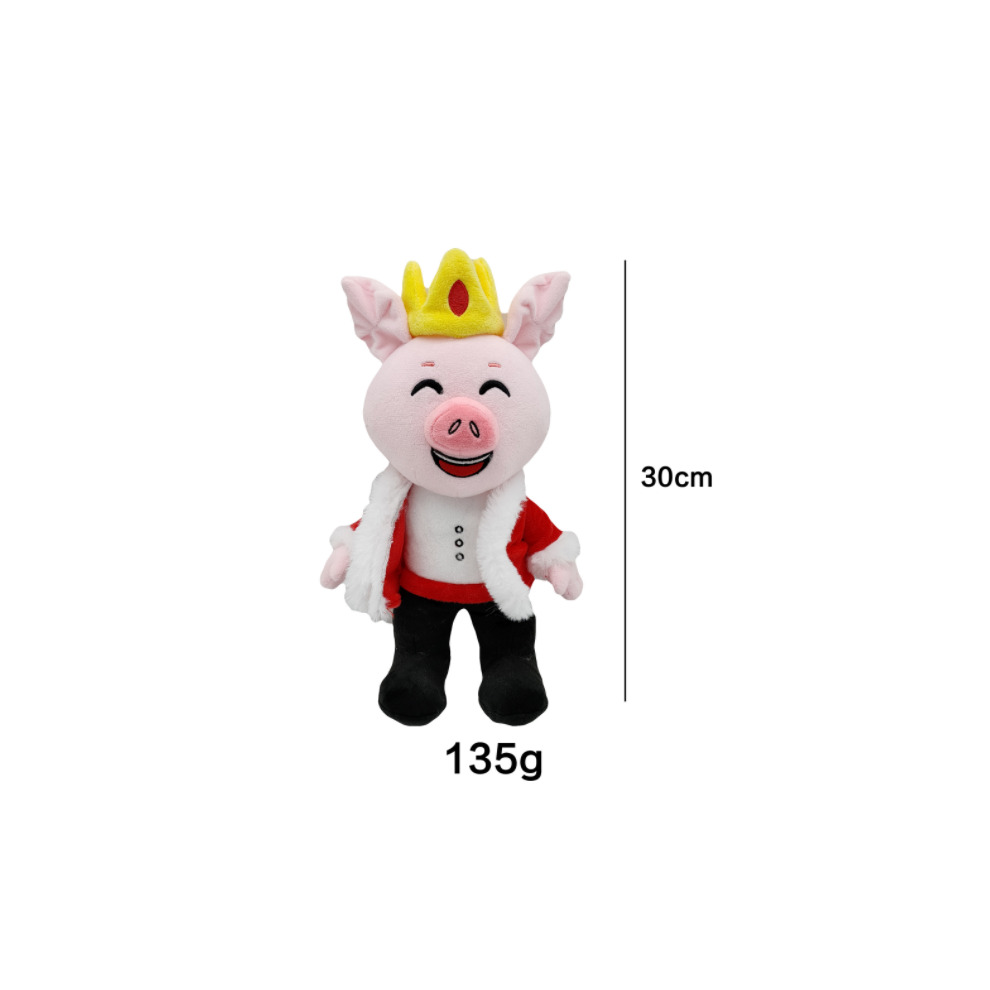 Technoblade 1ft Plush Physical Front doll large plush toy pig