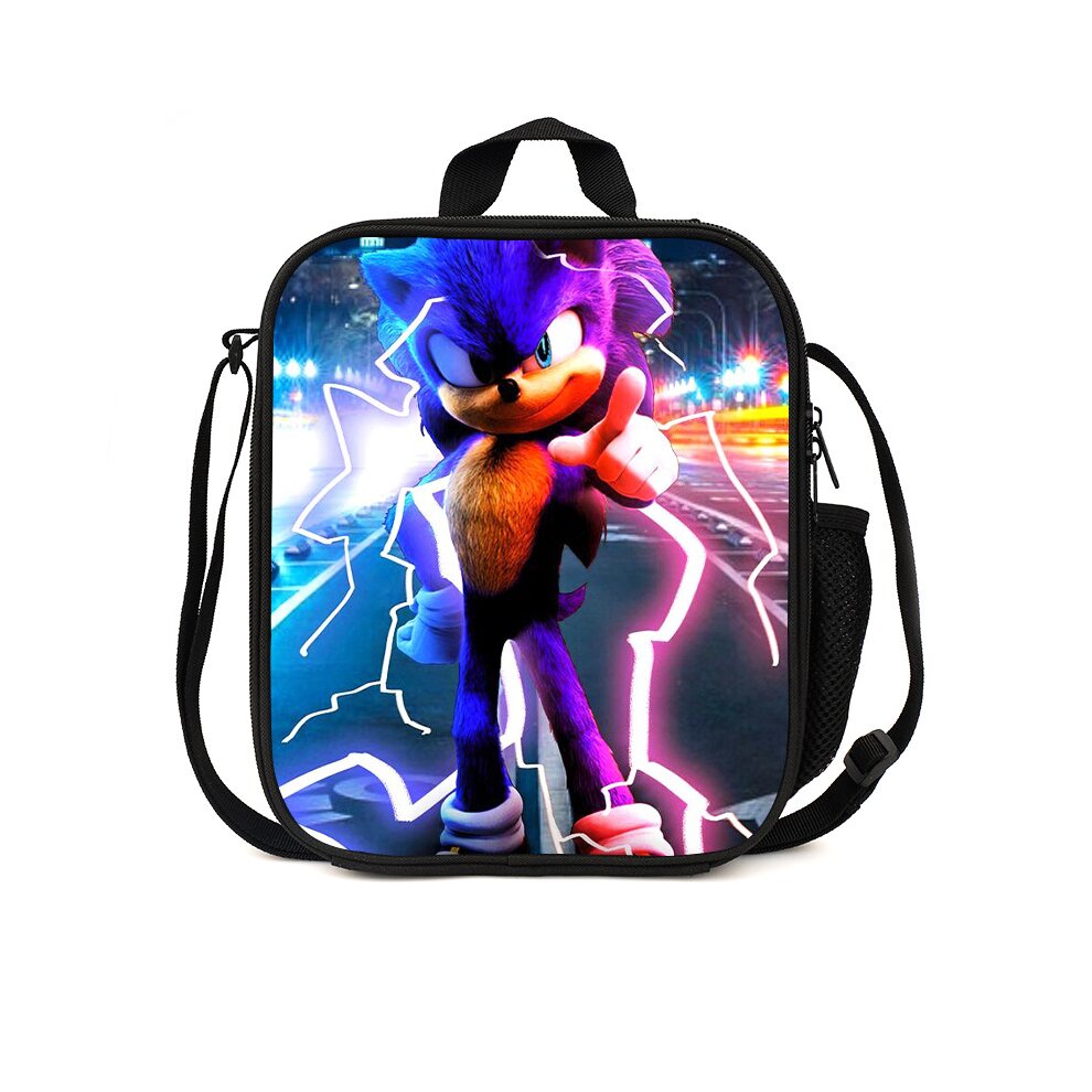 (Sonic I) Sonic Insulated Lunch Bag School Outdoor Lunch Box