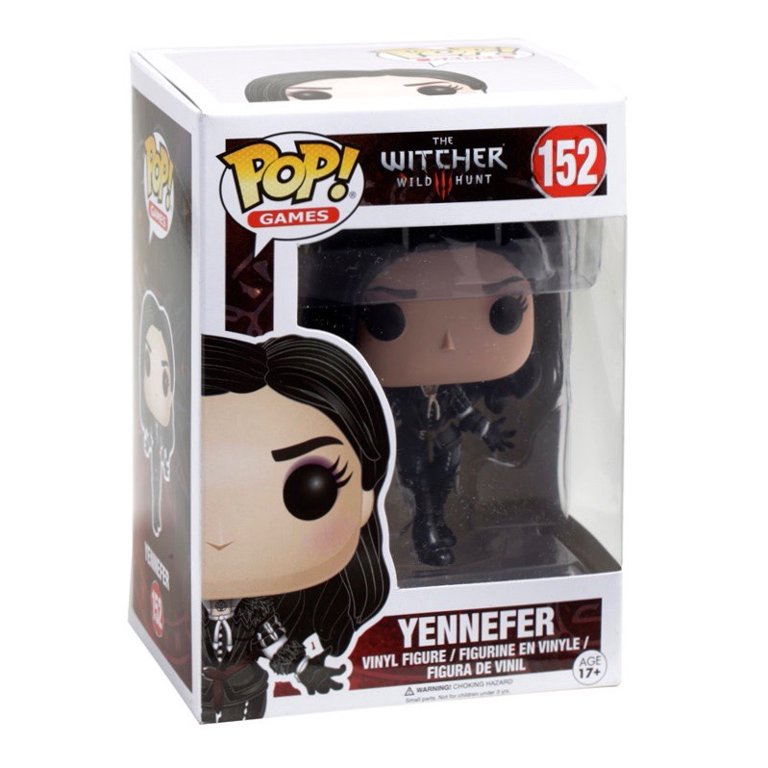 Funko Pop The Witcher 3 Wild Hunt Yennefer Vinyl Figure Action Model Toy