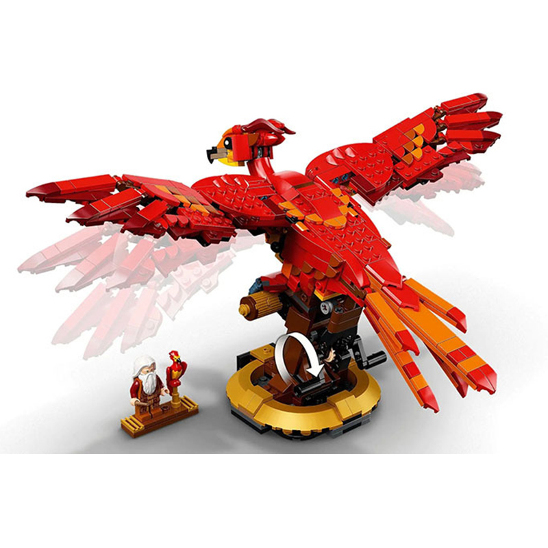Harry Potter Fawkes Dumbledore’s Phoenix Building Blocks Model